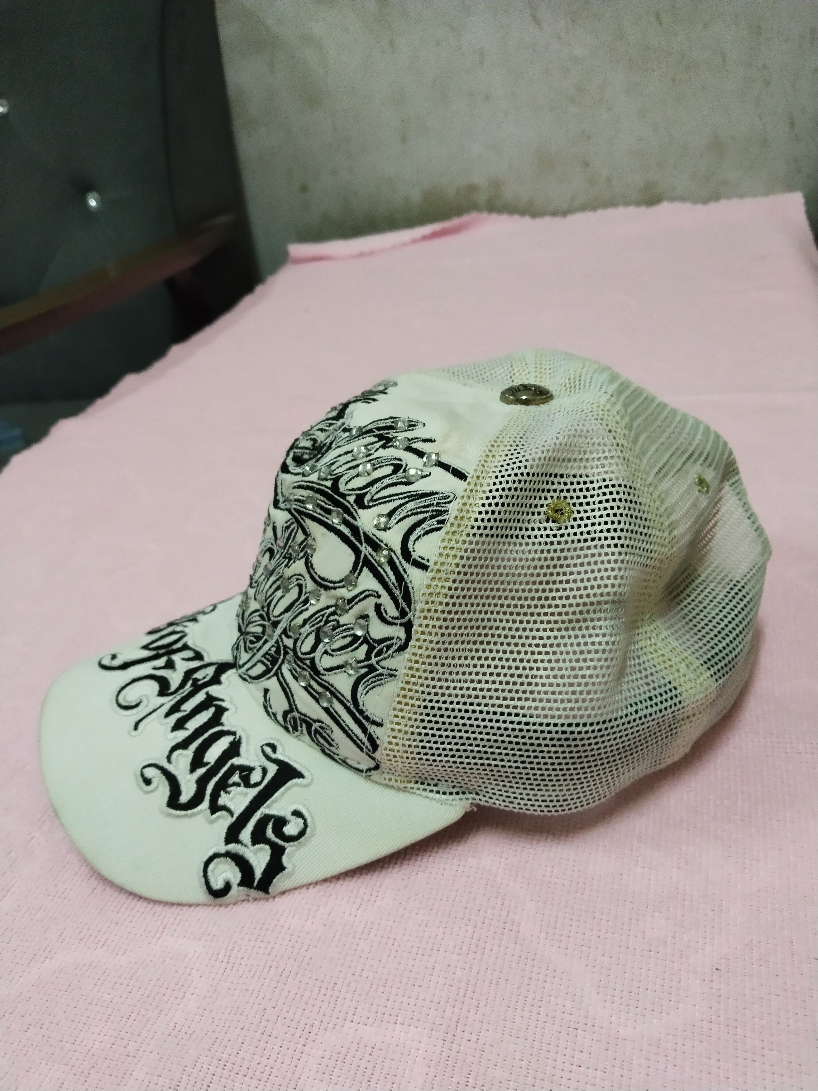 Christian Audigier CITY OF ANGELS CHRISTIAN AUDIGER TRUCKER HAT Size ONE SIZE - 3 Thumbnail