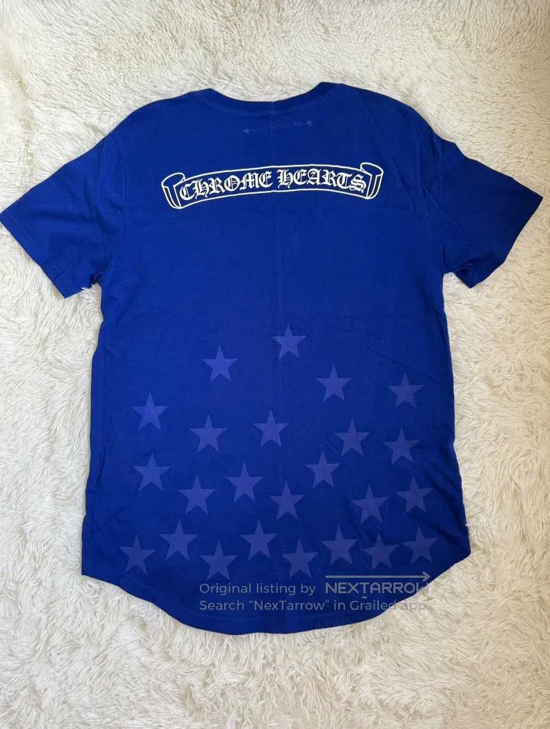 Chrome Hearts CHROME HEARTS Size M Scroll letter Star Royal Blue Short Sl Size US M / EU 48-50 / 2 - 2 Thumbnail