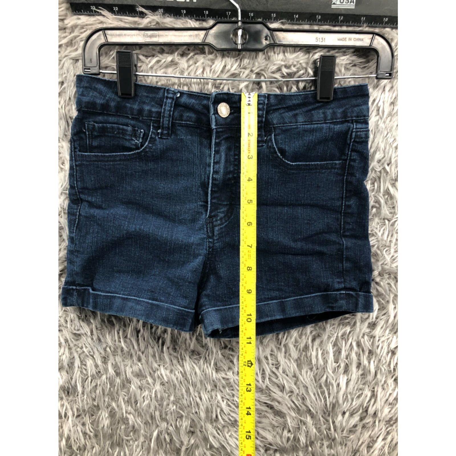 Vintage Klique B Boyfriend Shorts Womens Size Small Mid Rise Medium Wash Blue Size 28" / US 6 / IT 42 - 3 Thumbnail