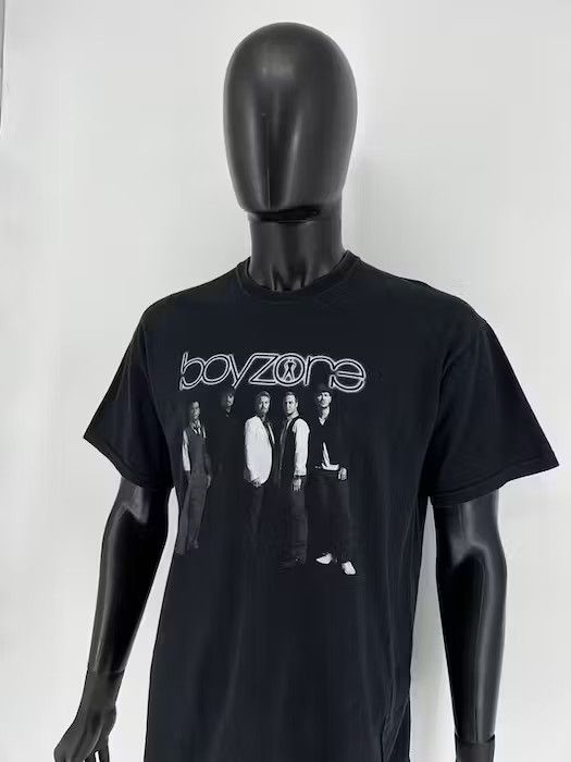 Band Tees × Vintage Vintage Y2K Boyzone T-Shirt Live By Request Tour Tee Size US L / EU 52-54 / 3 - 2 Thumbnail