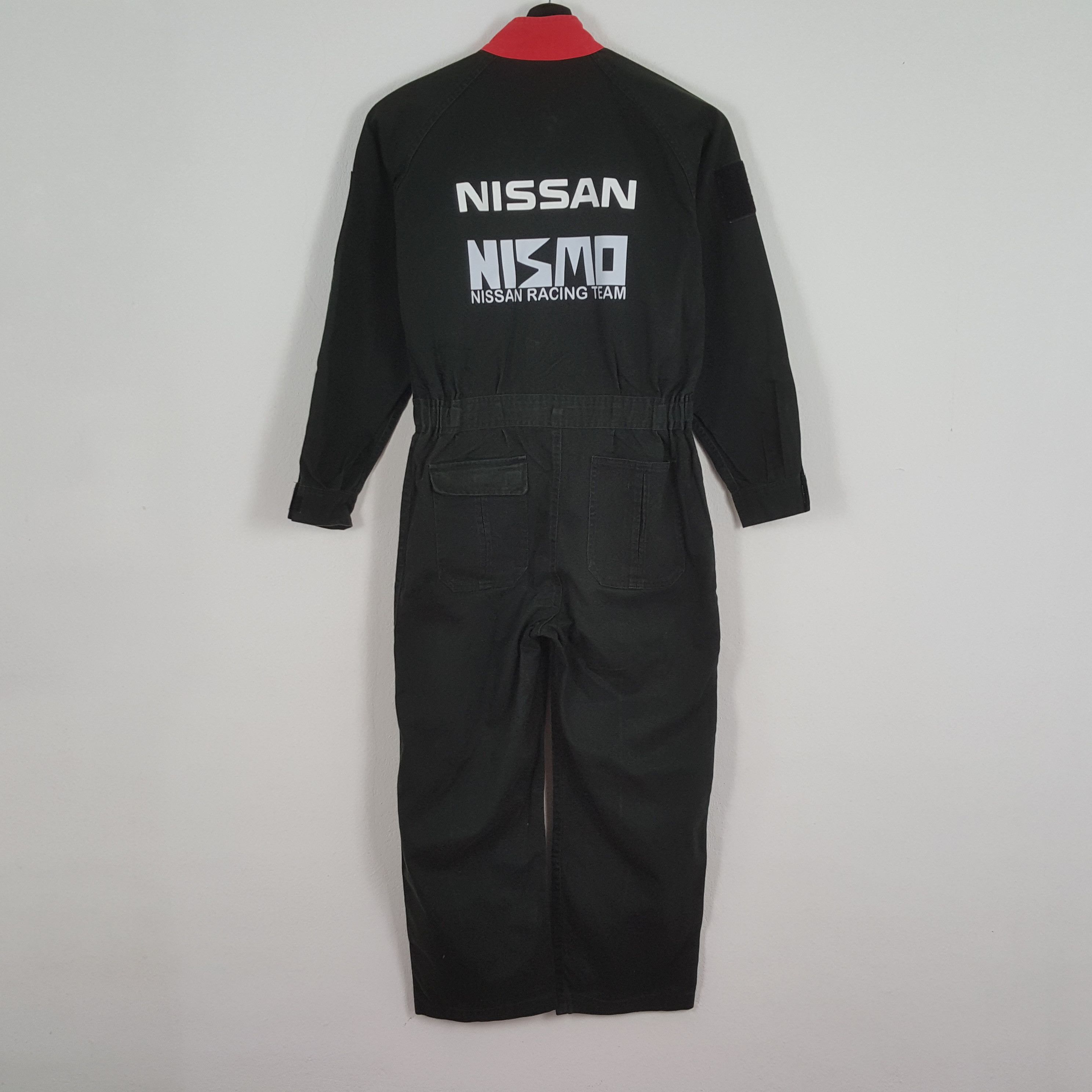 Japanese Brand × Vintage NISMO NISSAN RACING TEAM Workwear Custom Art Coverall Jacket Size US M / EU 48-50 / 2 - 1 Thumbnail