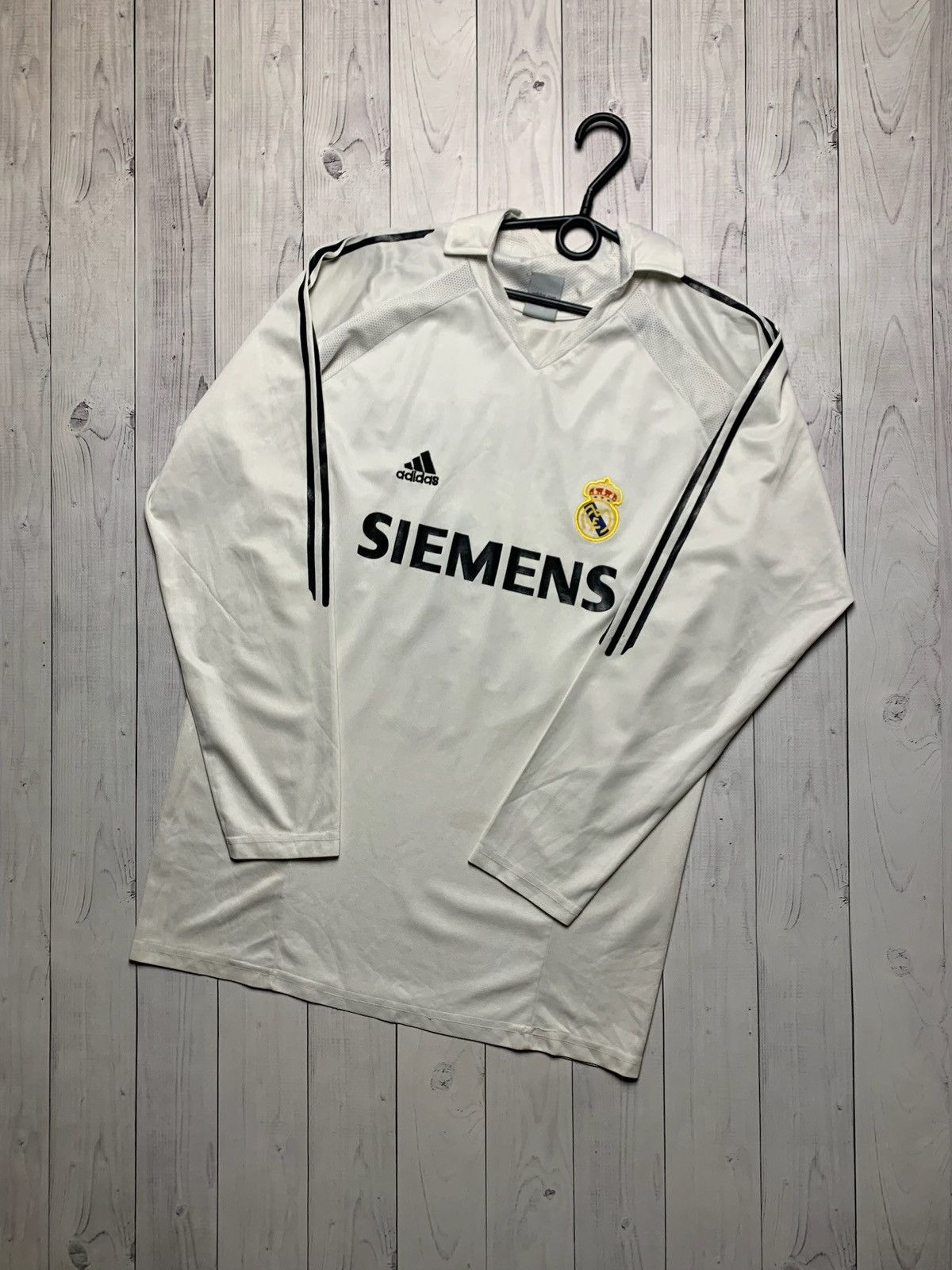 Vintage Vintage rare Real Madrid tee M long sleeve 4 Sergio Ramos Size US M / EU 48-50 / 2 - 2 Thumbnail