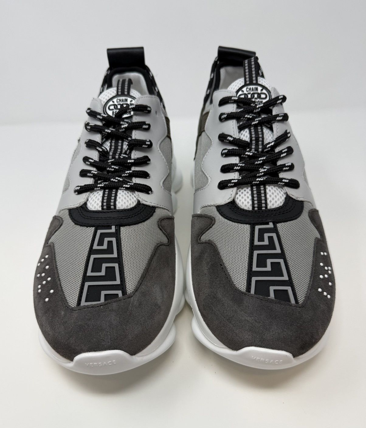 Versace Versace Chain Reaction 2 Sneaker Grey Size US 12 / EU 45 - 2 Thumbnail