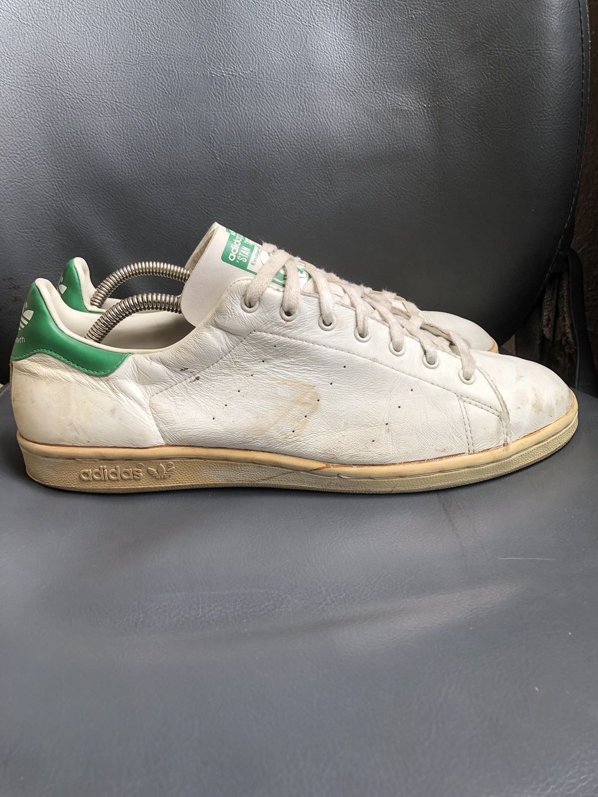 Adidas VTG 90’s ADIDAS Stan Smith White Men’s Sneakers Sz US 12.5 Size US 12.5 / EU 45-46 - 1 Thumbnail