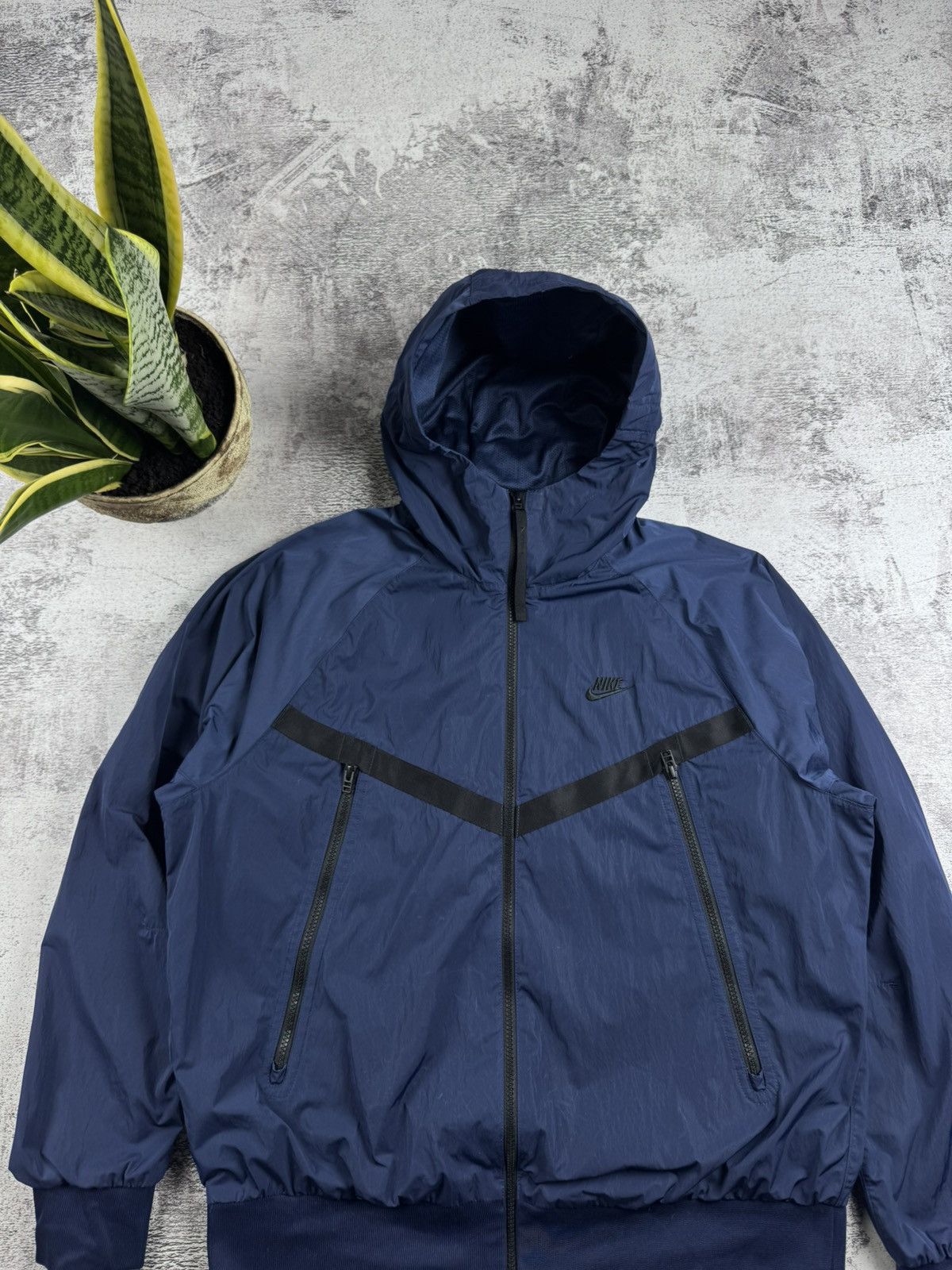 Nike Nike NSW Sportswear Windrunner Blue Men’s Medium Zip Jacket Hoodie Winderbreaker Size US M / EU 48-50 / 2 - 4 Thumbnail