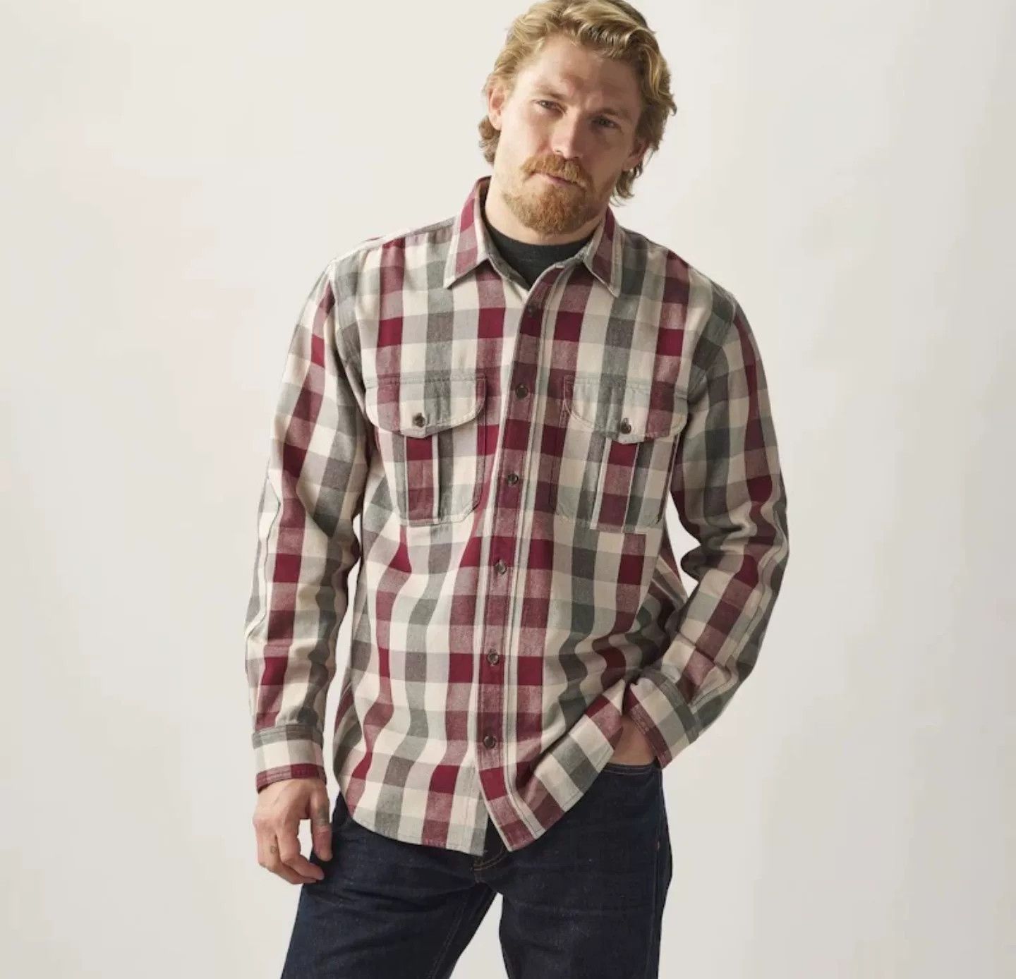 Wilson ilson Alaska Guide Shirt 8oz Vintage Size US S / EU 44-46 / 1 - 1 Thumbnail