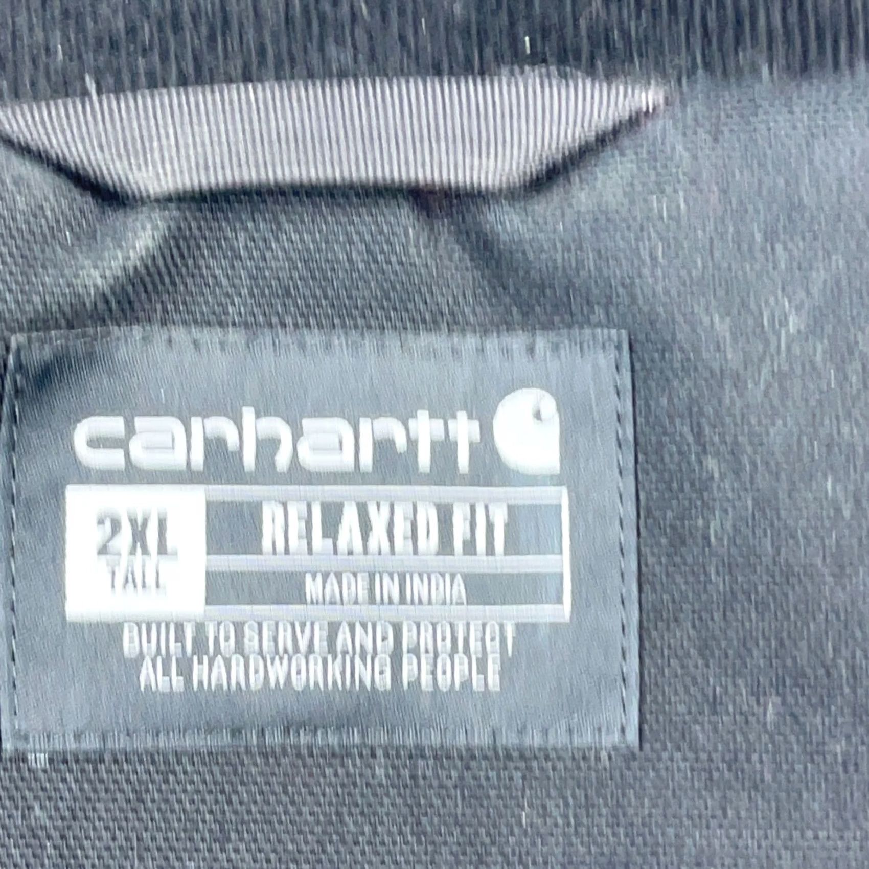 Carhartt Carhartt Detroit Jacket Men 2XL Tall Black Duck Relaxed Fit Blanket Lined Work Size US XXL / EU 58 / 5 - 6 Thumbnail