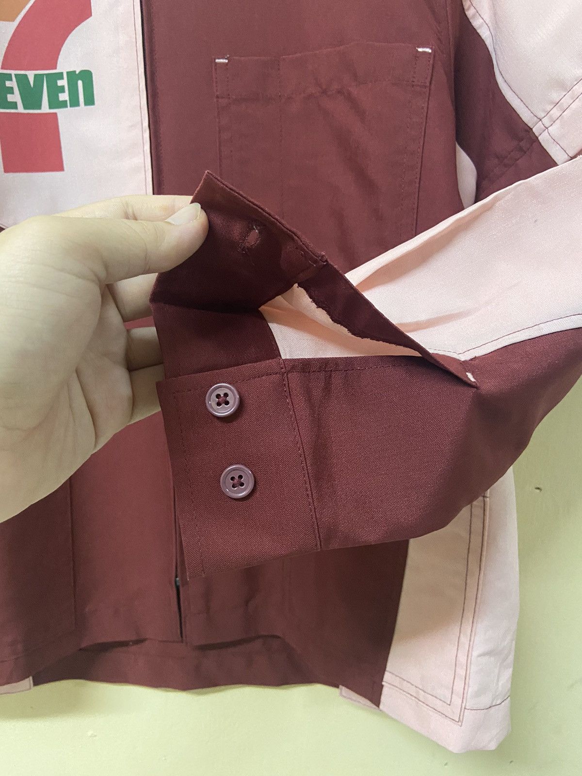 Japanese Brand × Vintage Vintage 7Eleven Uniform Zipper Short/Long Shirt Size US M / EU 48-50 / 2 - 8 Thumbnail