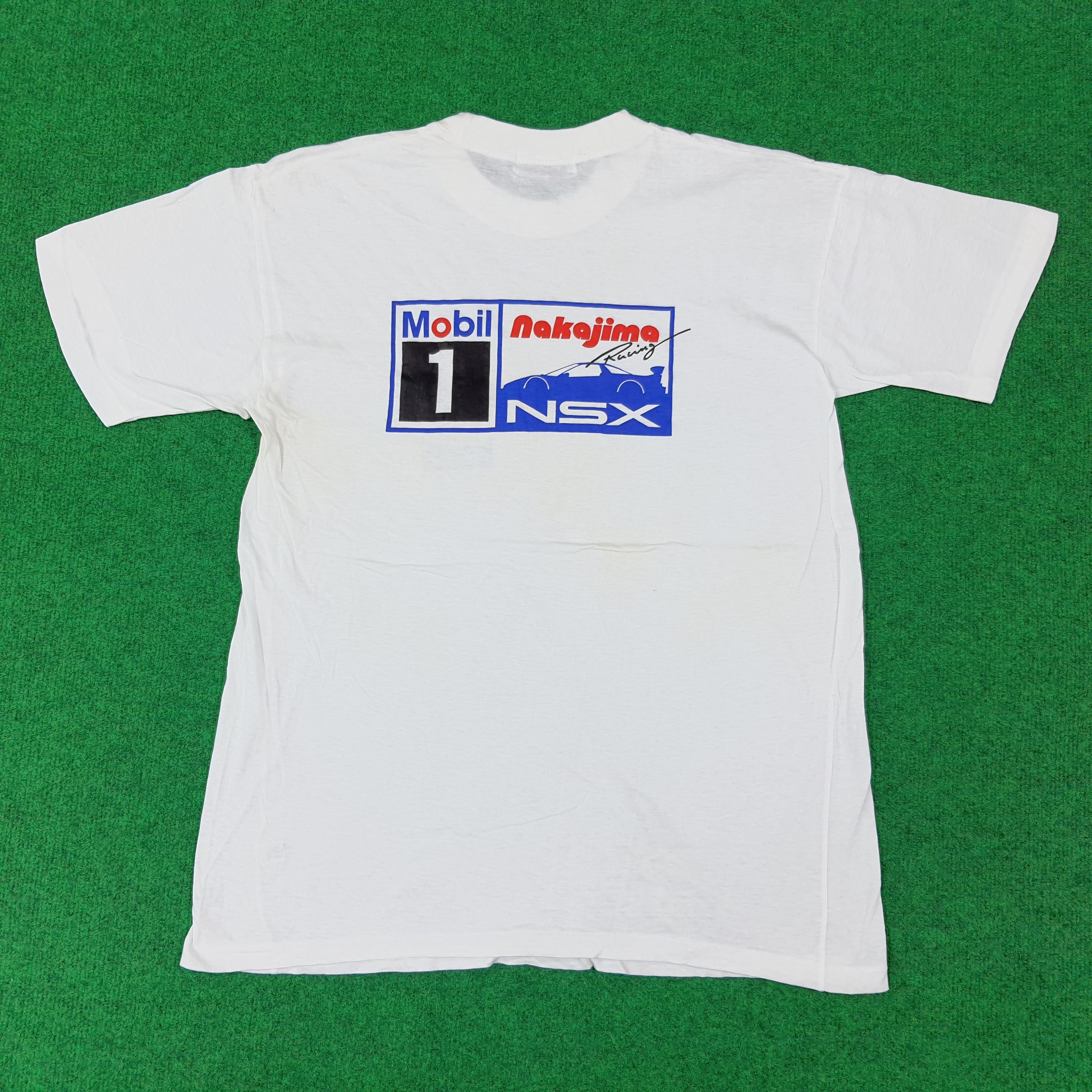 Other Vintage Mobil 1 Nakajima NSX Motorsports Tshirt C239N39 Size US M / EU 48-50 / 2 - 1 Thumbnail
