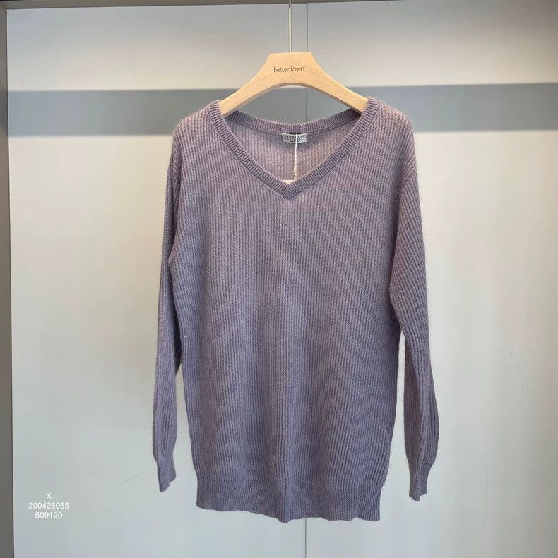 Brunello Cucinelli Purple Sweater S - dmc