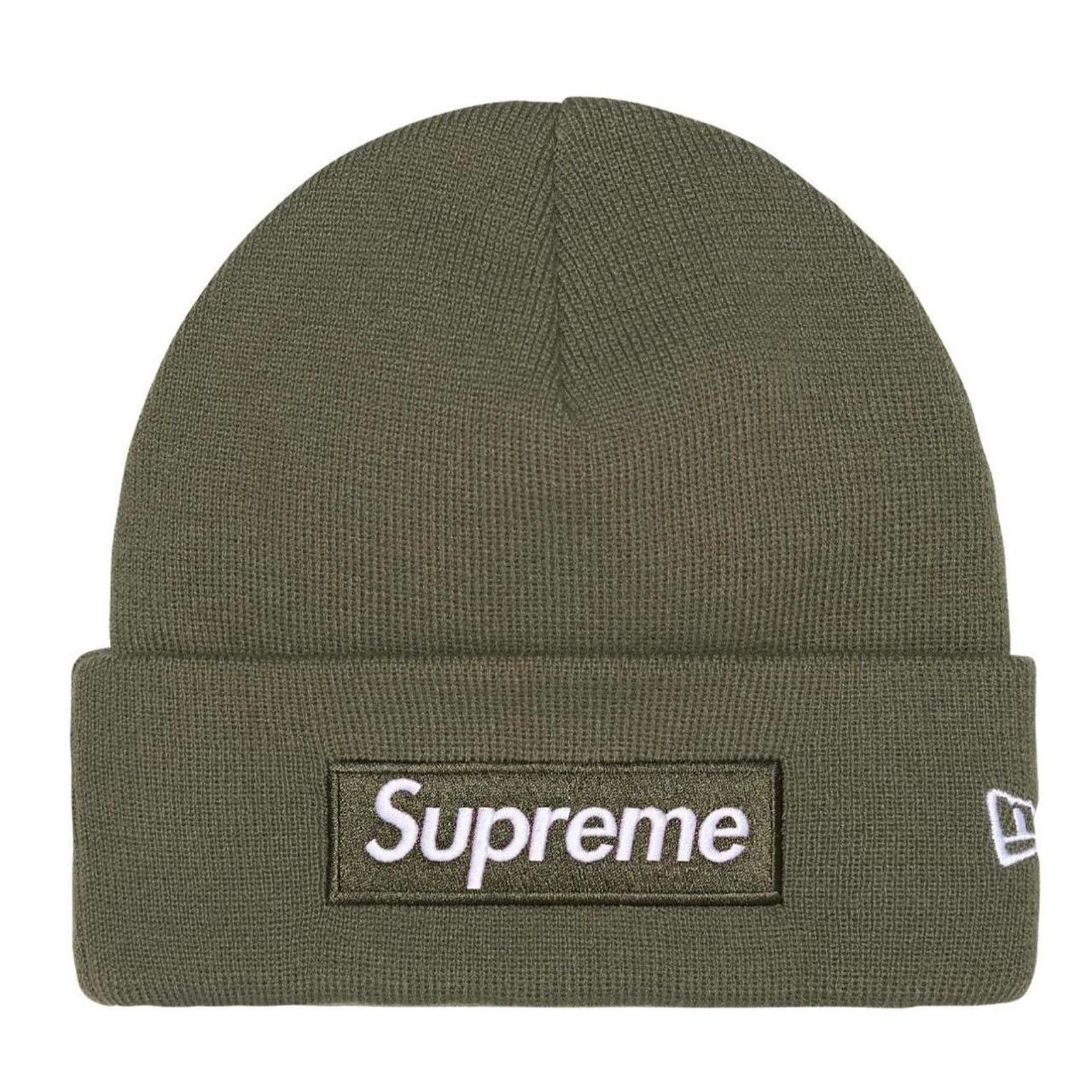 Supreme 🫒 Supreme Box Logo Beanie "Olive" Size ONE SIZE - 1 Thumbnail