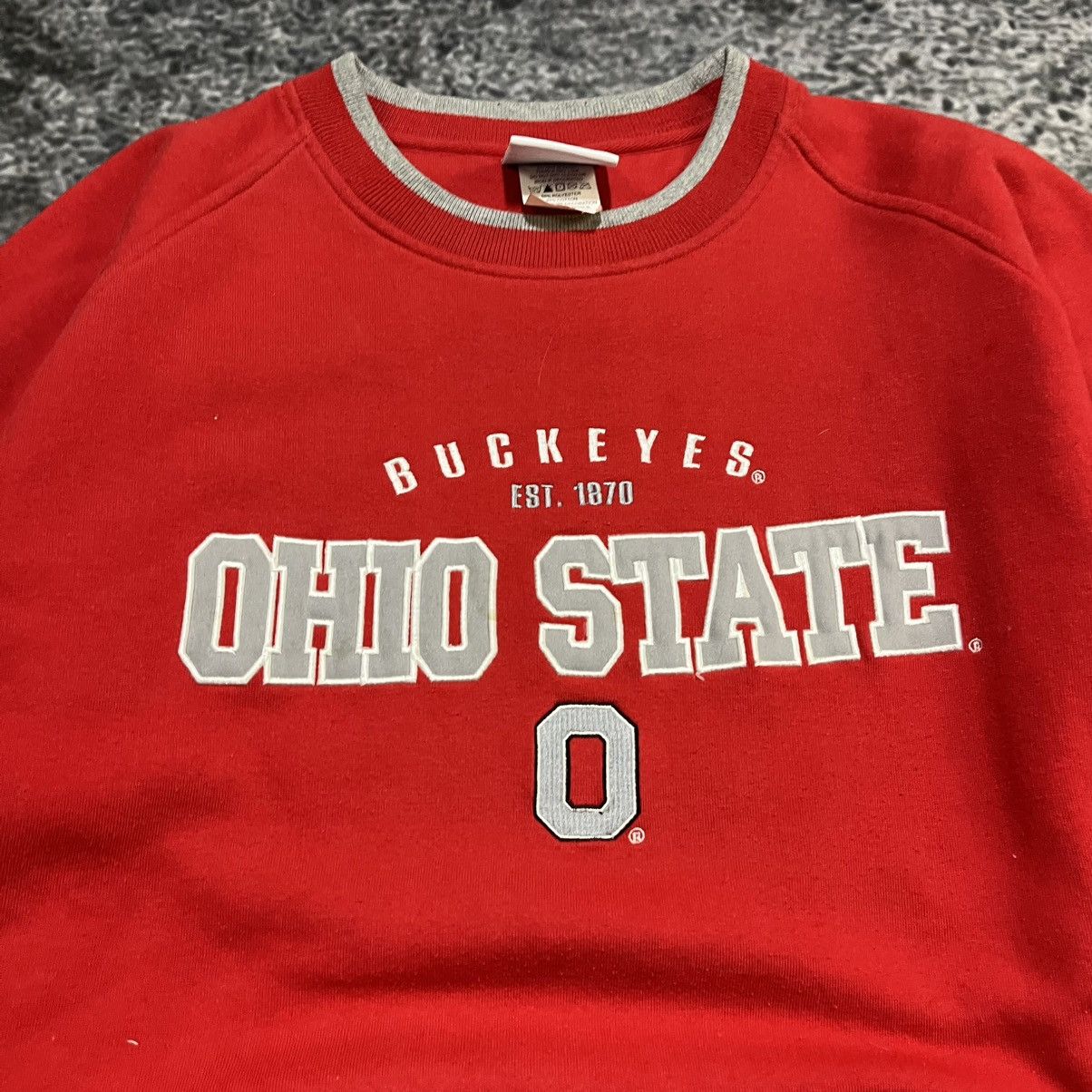 Vintage Vintage Ohio State University Buckeyes Crewneck Red Large Size US L / EU 52-54 / 3 - 4 Thumbnail