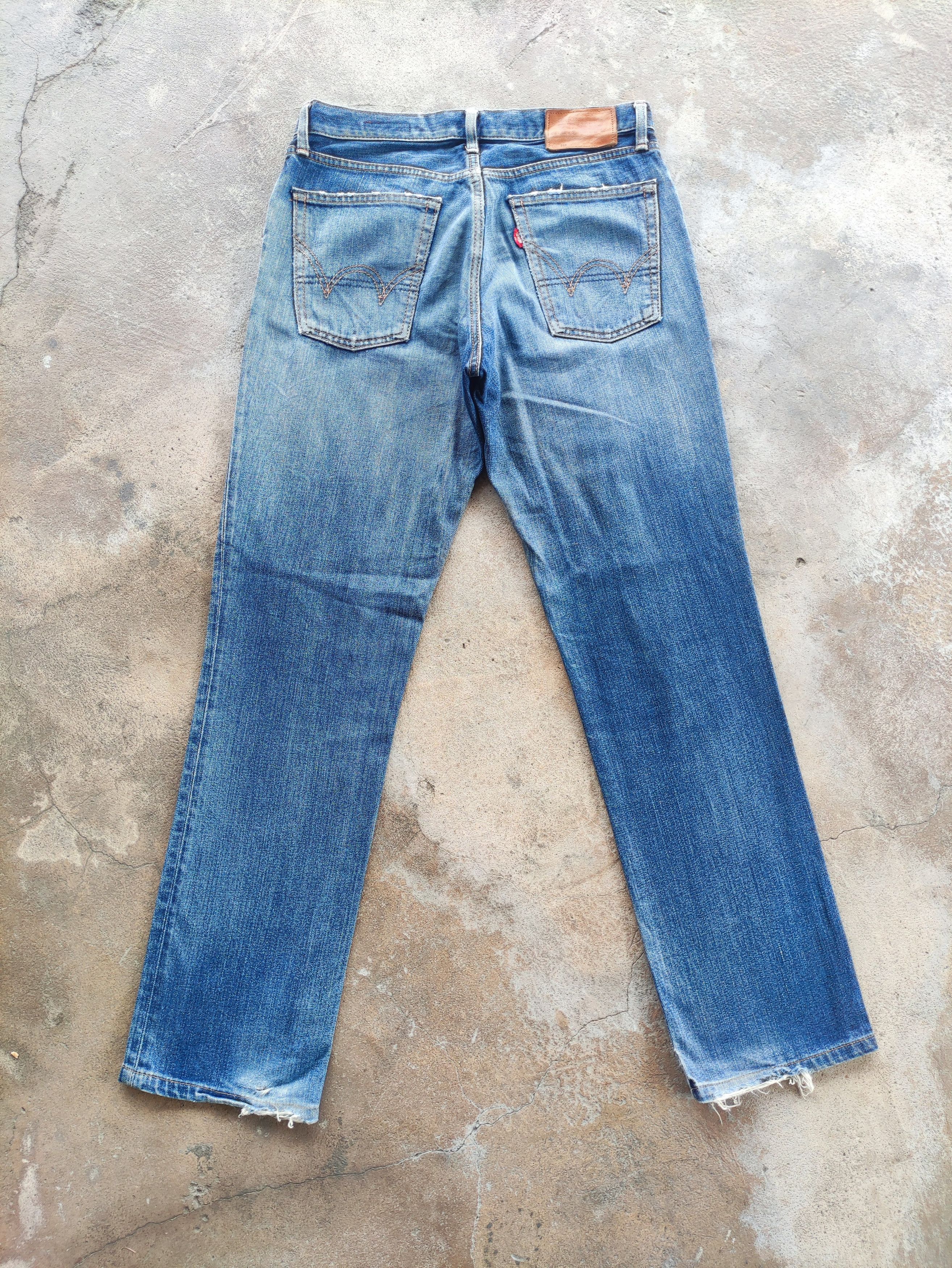 Edwin Vintage Edwin Brand Distressed Faded Denim Pants Size US 32 / EU 48 - 9 Thumbnail