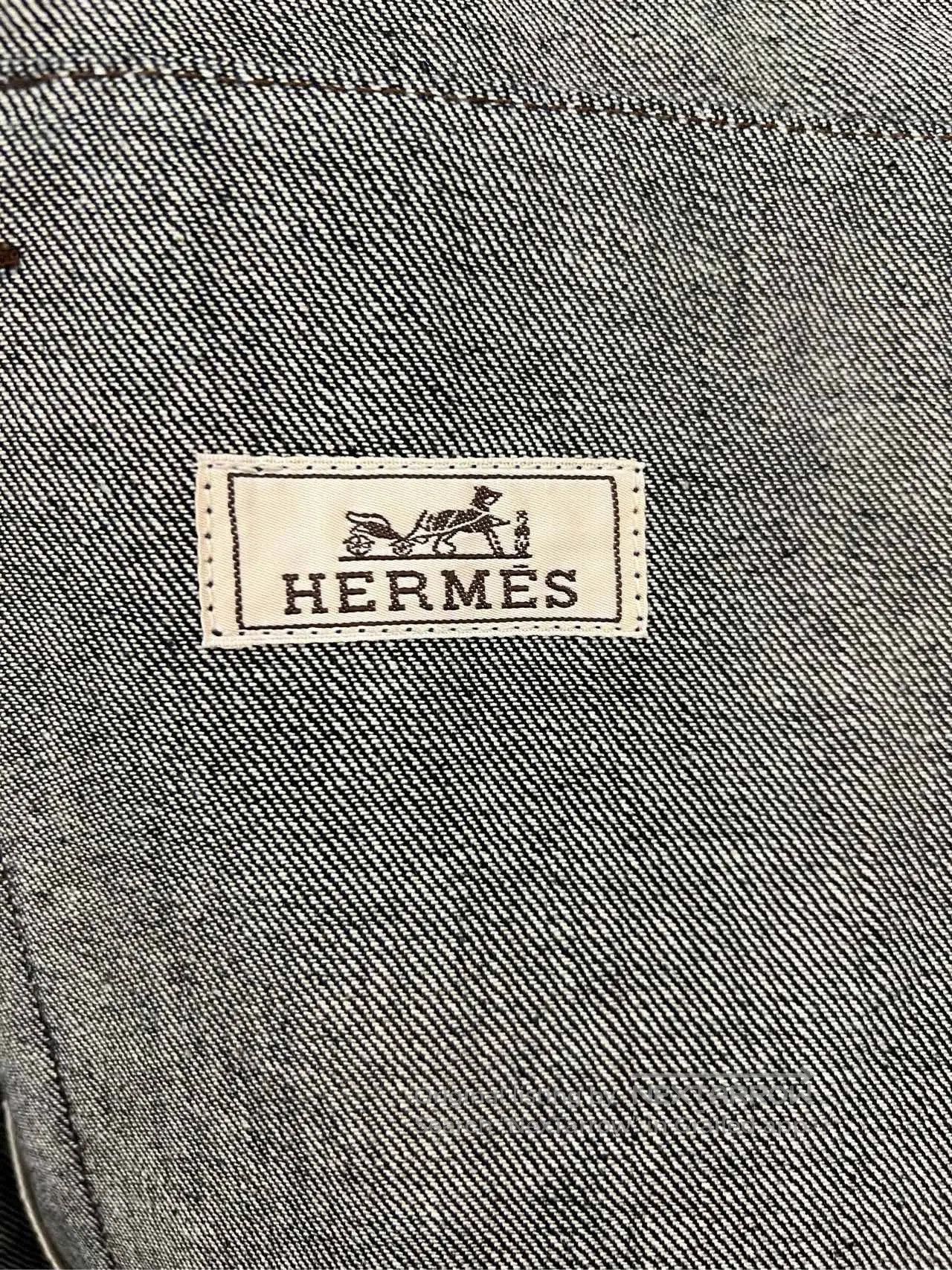 Hermes Hermes 23SS Men's Pegasus Denim Jacket. Size US S / EU 44-46 / 1 - 5 Thumbnail