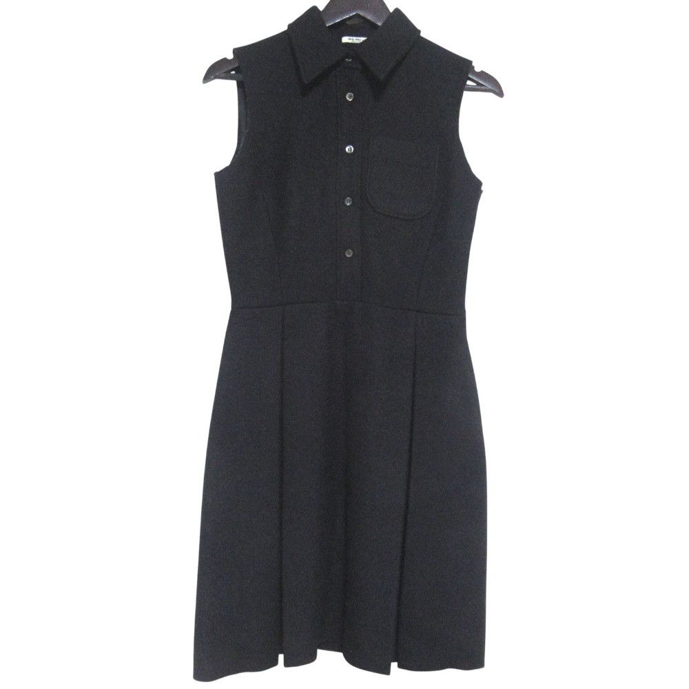 Miu Miu Miu Miu Miu Miu Wool Mohair Dress Textile Dresses DUTY FREE for USA Size ONE SIZE - 1 Thumbnail