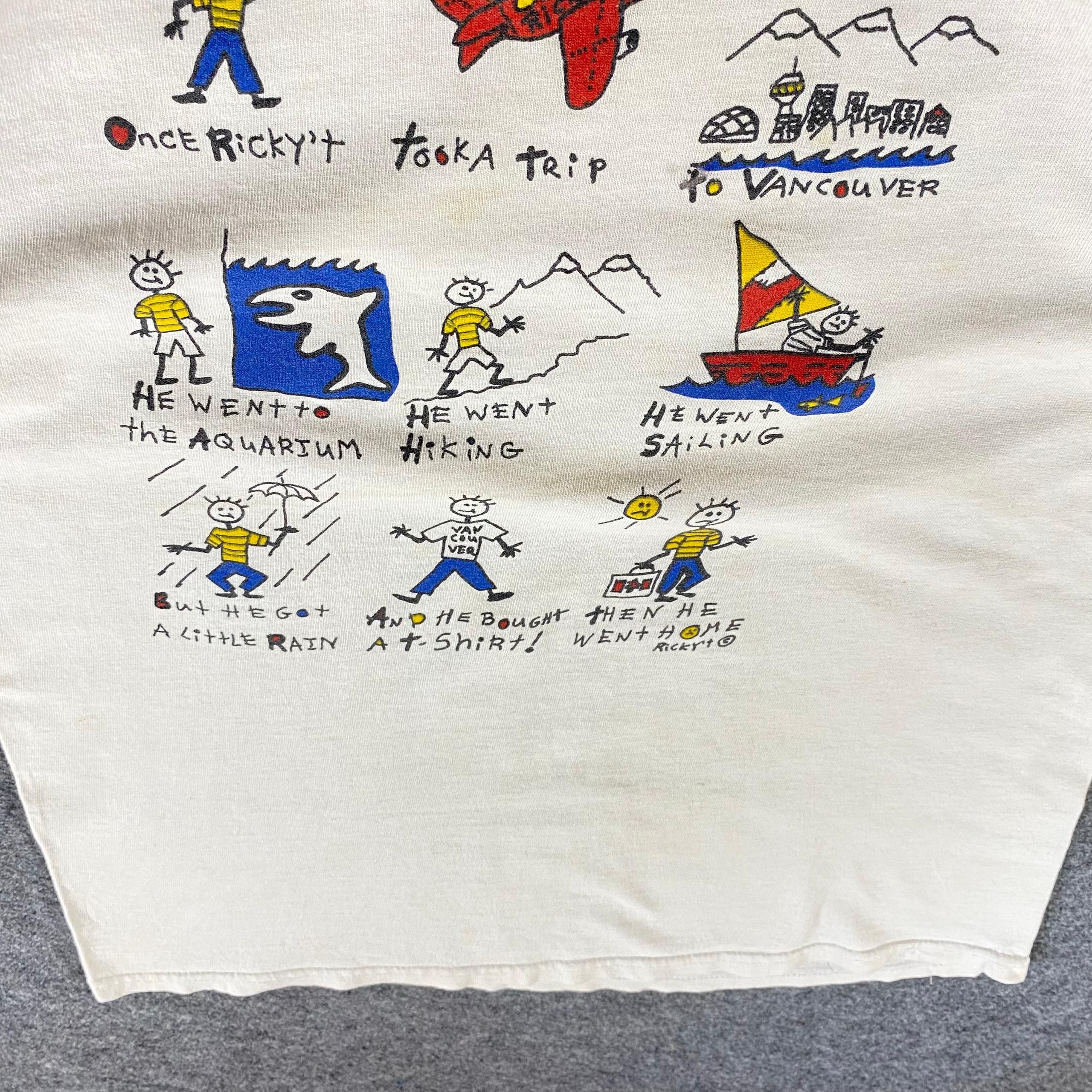 Other Vintage 90s Nice Ricky Tshirt Size US M / EU 48-50 / 2 - 6 Thumbnail
