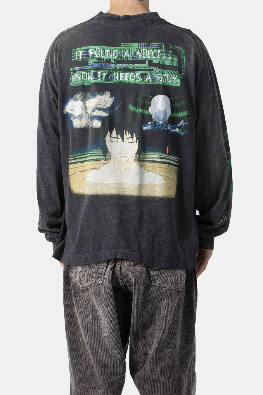 Saint Michael o1h1sh10525 Ghost In The Shell T-Shirt in Black Size US M / EU 48-50 / 2 - 4 Thumbnail