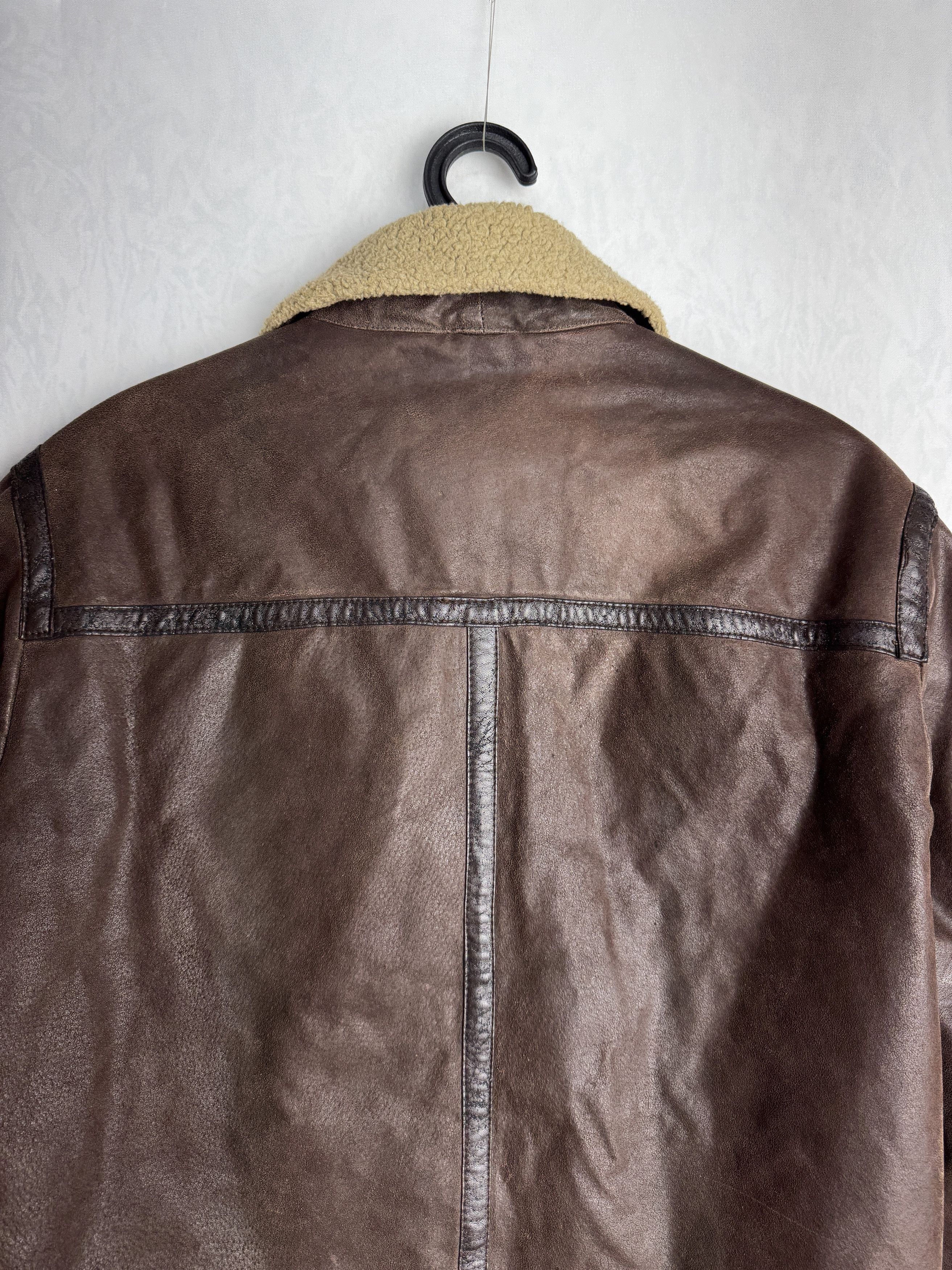 Genuine Leather × Leather MAYS & ROSE men’s zipped leather jacket Size US S / EU 44-46 / 1 - 10 Thumbnail