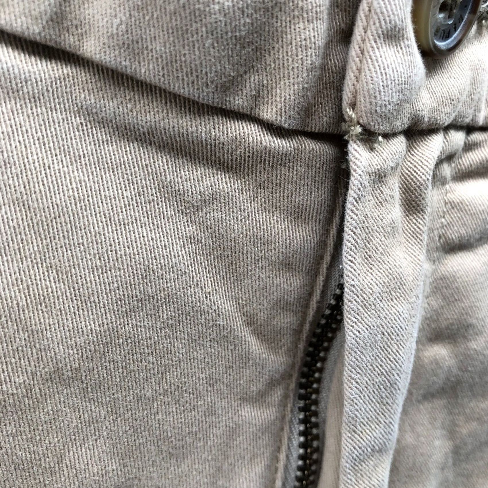Banana Republic Banana Republic Straight Slim Chino Pants Mens 34 Beige Stretch Cotton Blend Slim Pocket Trousers Casual Workwear 34x29-30 Beige Mens Size US 34 / EU 50 - 7 Thumbnail