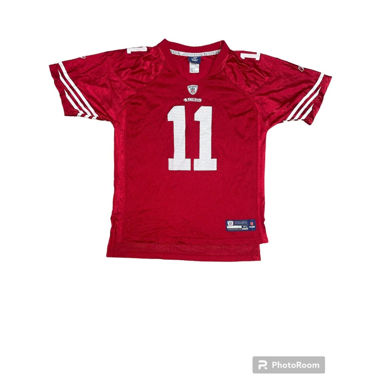 Reebok San Francisco 49ers Jersey Y XL Alex Smith Reebok Red NFL Size US XXS / EU 40 - 1 Thumbnail