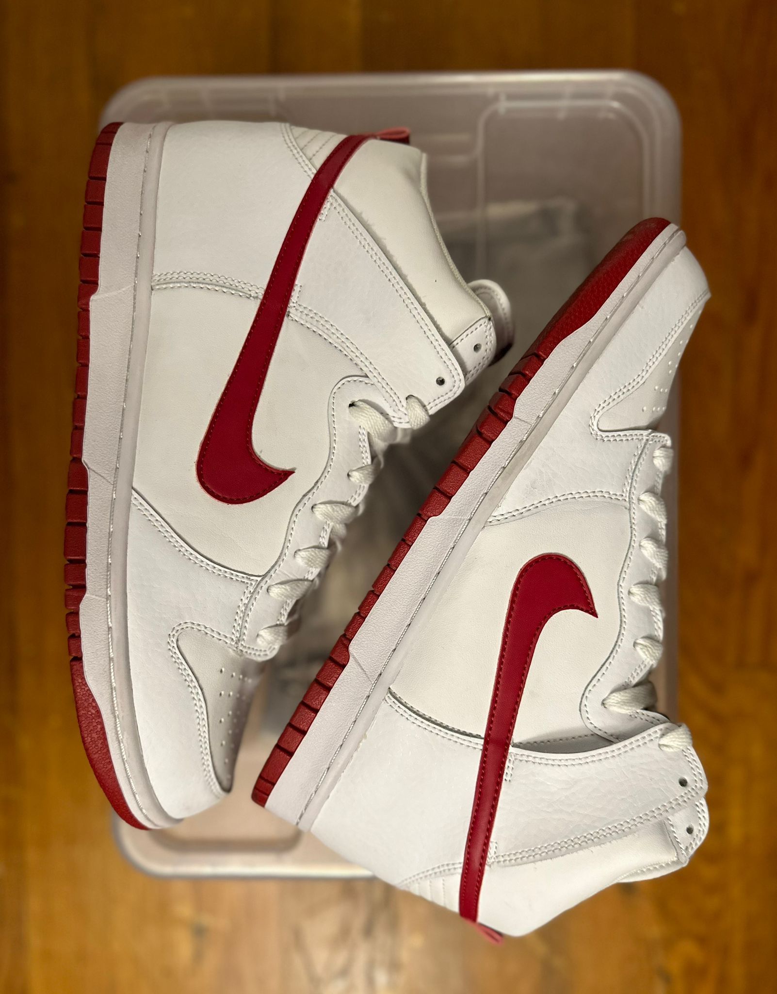 Nike Dunk High 'White Gym Red' Size US 11 / EU 44 - 1 Thumbnail