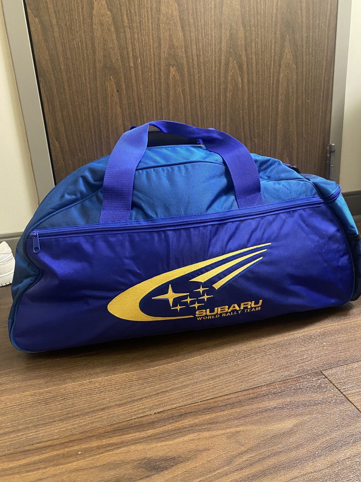 Vintage Authentic Vintage Subaru World Rally Team Duffel Bag Size ONE SIZE - 2 Thumbnail