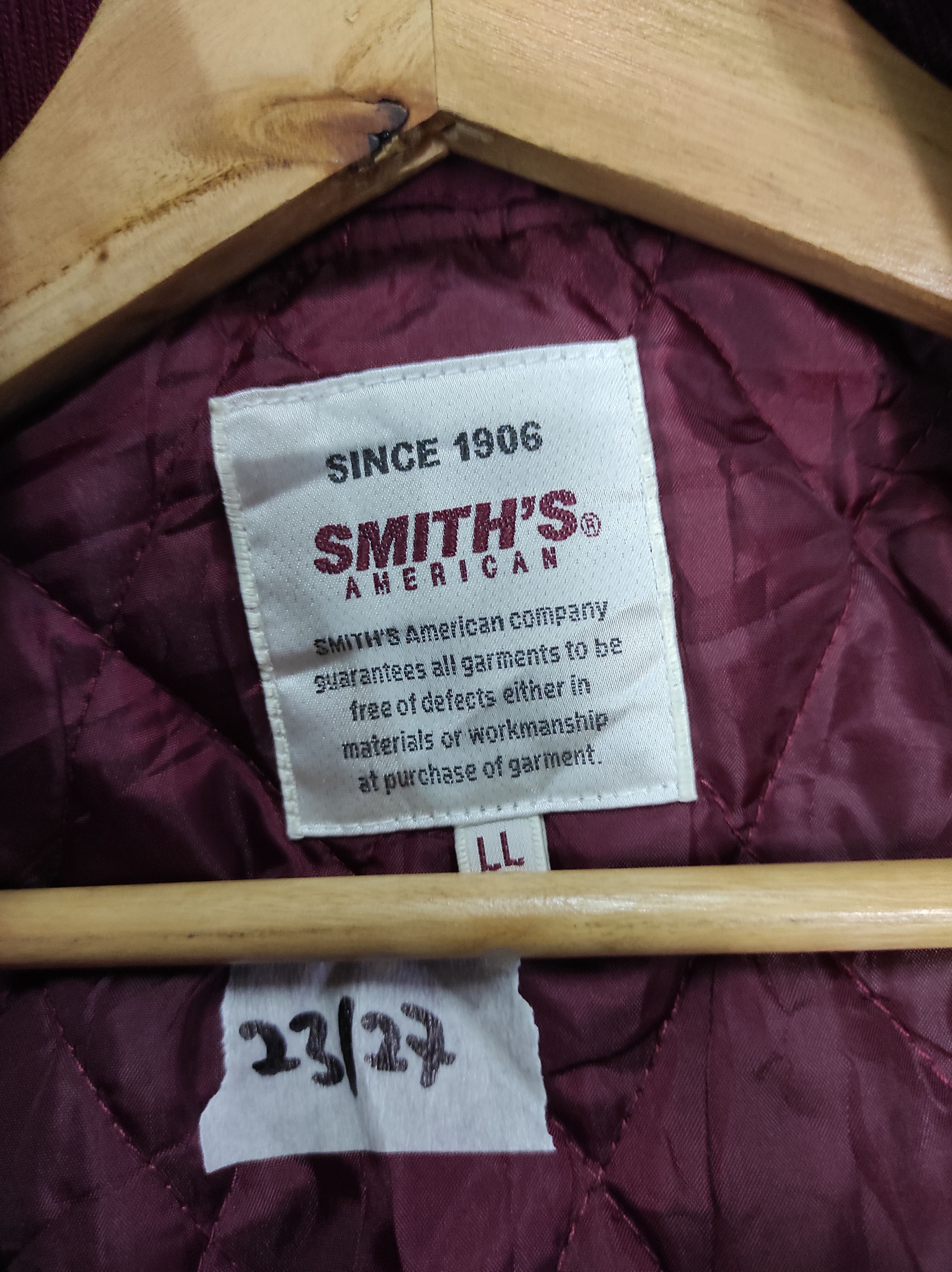 Smith's American SMITHS AMERICAN BROOKLYN VARSITY JACKET BUTTON UP Size US L / EU 52-54 / 3 - 8 Thumbnail
