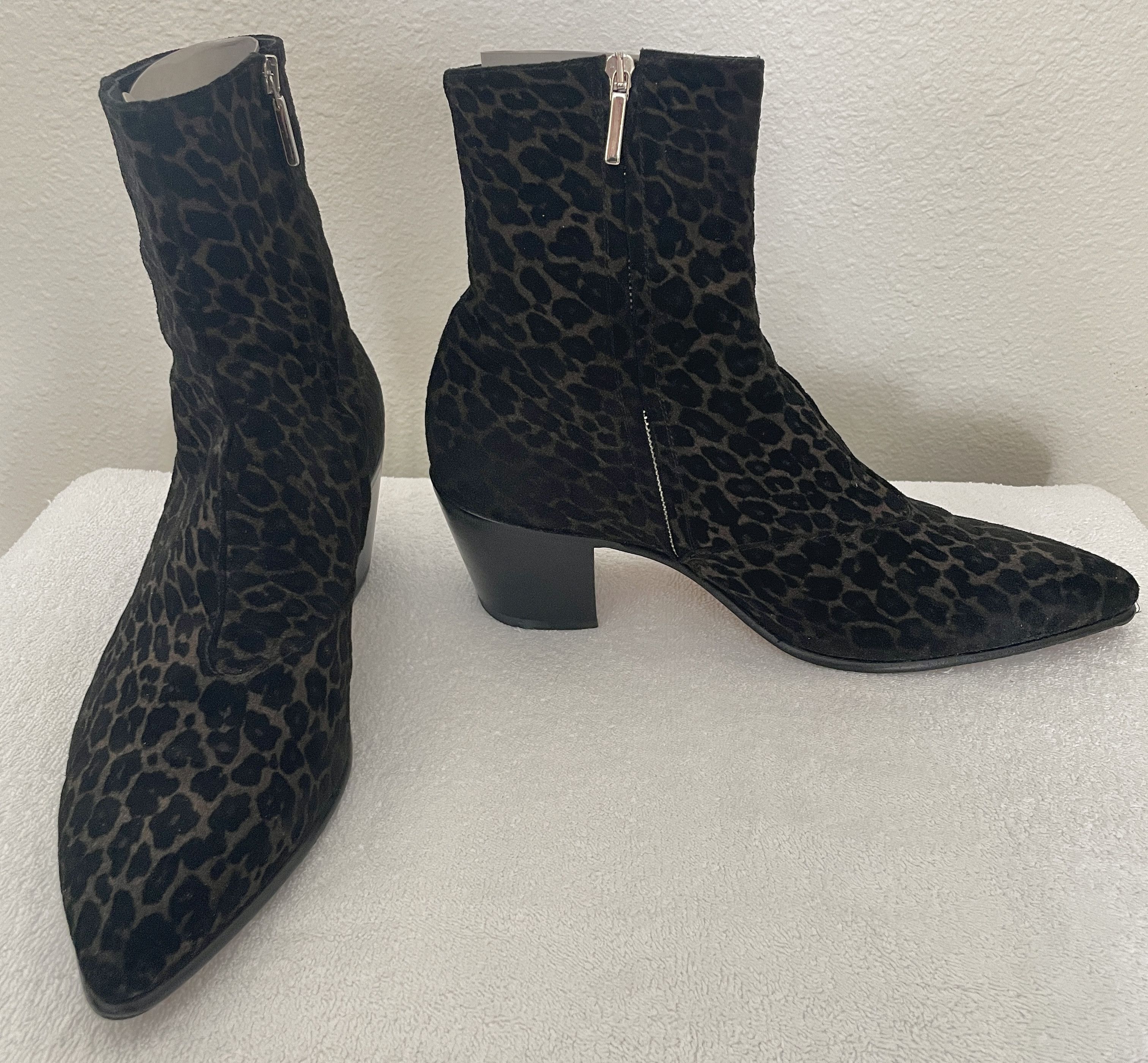 ALESSANDRO VASINI Nico Leopard Print Boot Size US 13 / EU 46 - 3 Thumbnail
