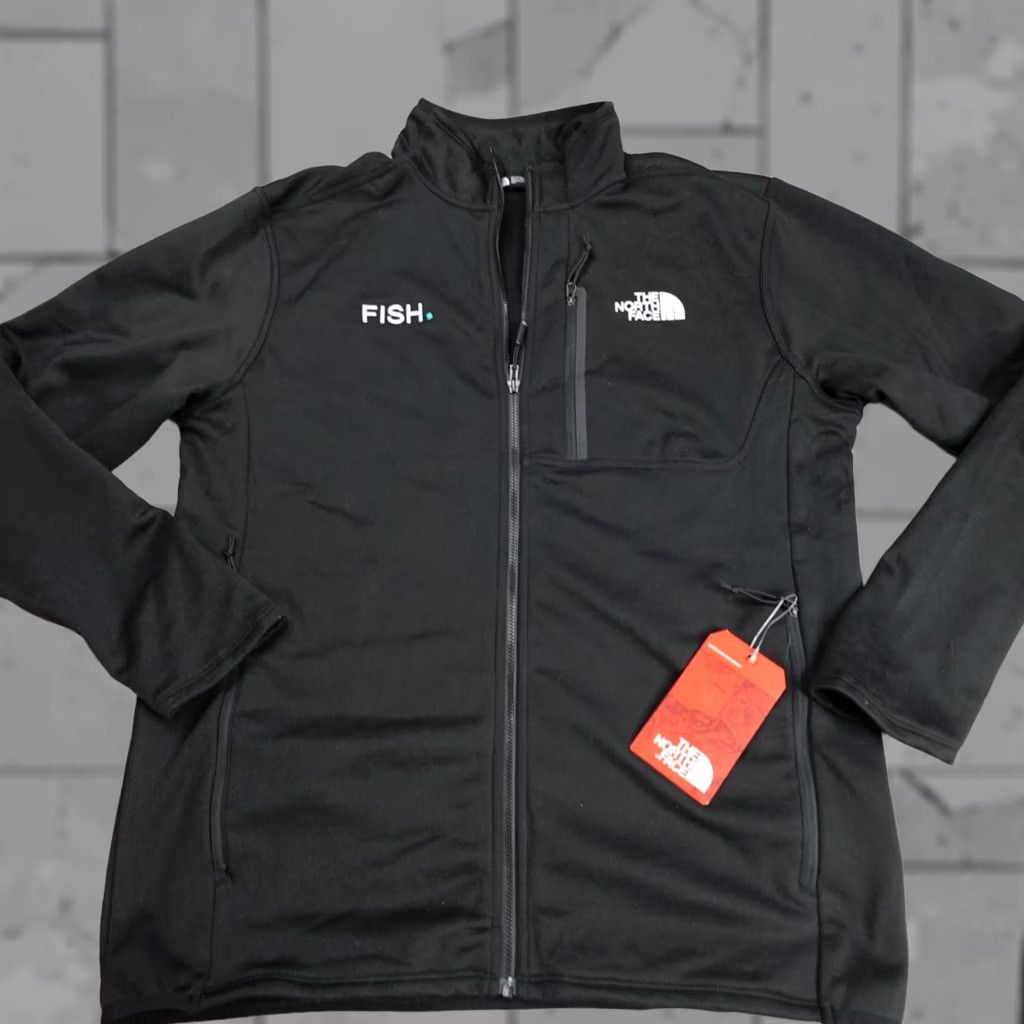 The North Face The North Face Mens Jacket Medium Black Embroidered Fish Richardson NEW Size US M / EU 48-50 / 2 - 1 Thumbnail