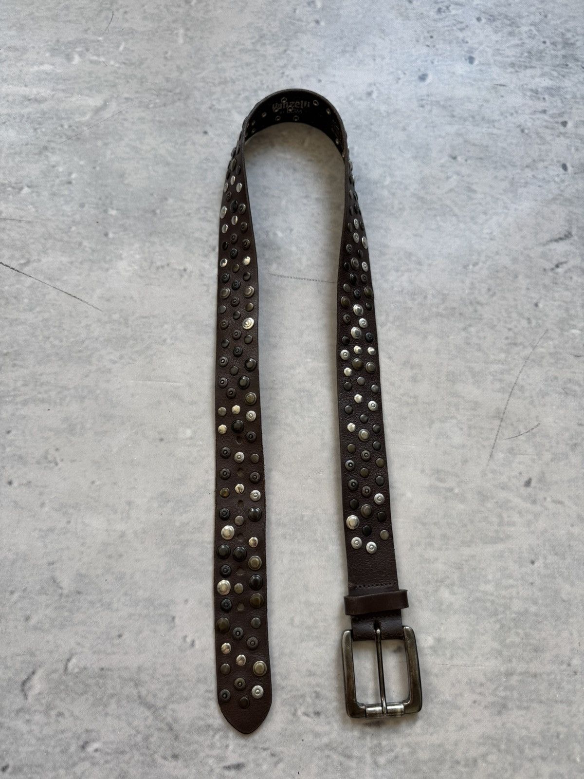 Vintage Y2K streetwear leather belt Size ONE SIZE - 5 Thumbnail