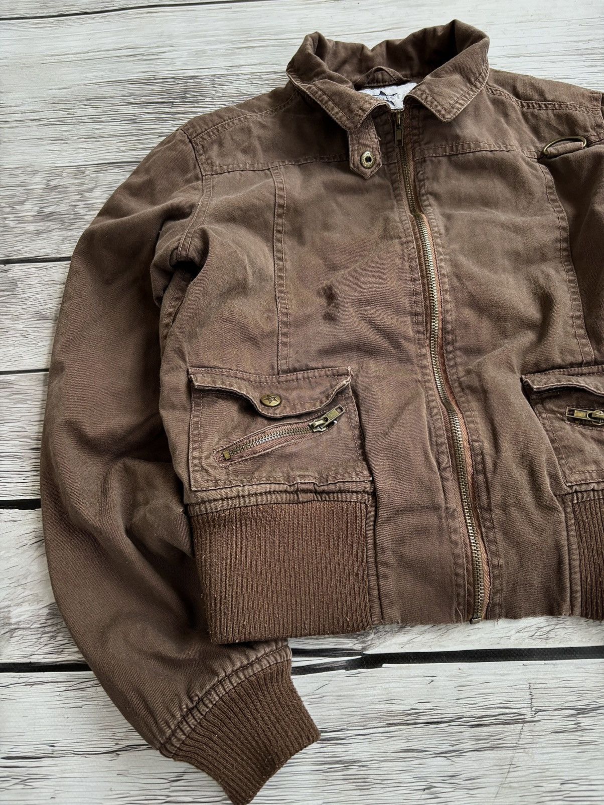 If Six Was Nine × Japanese Brand Vintage Junya Balenciaga Style Classic Cargo Jacket 90s Size US S / EU 44-46 / 1 - 2 Thumbnail