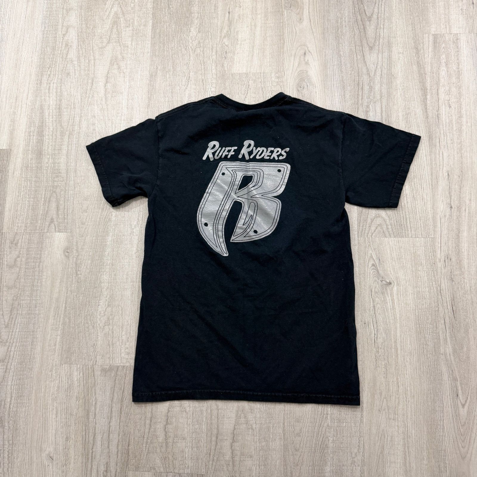 Vintage Vintage Ruff Ryders Shirt Small Black Promo Ryde or Die Size US S / EU 44-46 / 1 - 1 Thumbnail