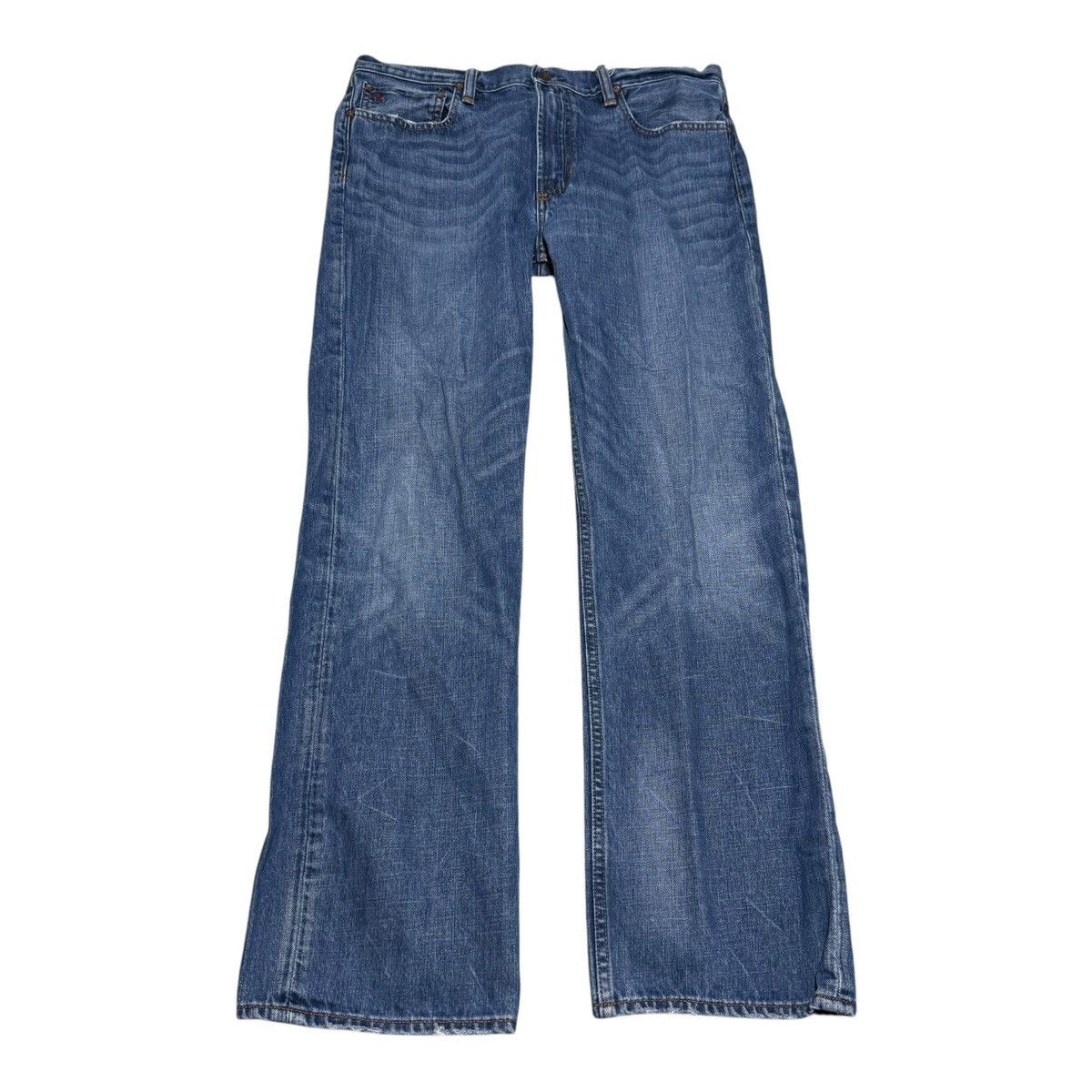 Polo Ralph Lauren Polo Ralph Lauren Mexico 100% Cotton Jean Pants Men’s 35x32 Size US 35 - 4 Thumbnail