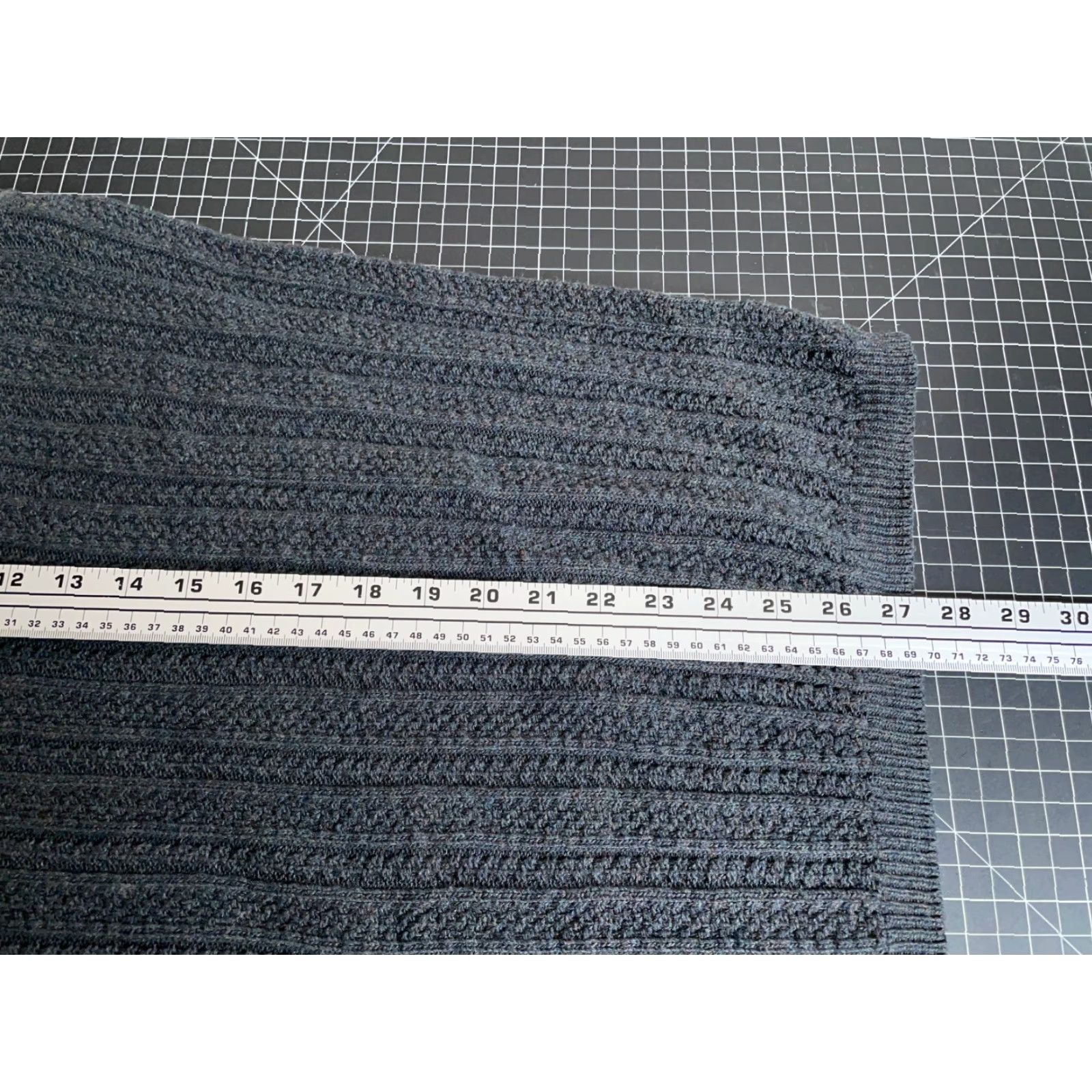 Bill Blass Vintage Bill Blass Men's 2XL Henley Sweater Gray Heavyweight Cotton Blend Chunky Knit Fall Winter Size US XXL / EU 58 / 5 - 6 Thumbnail