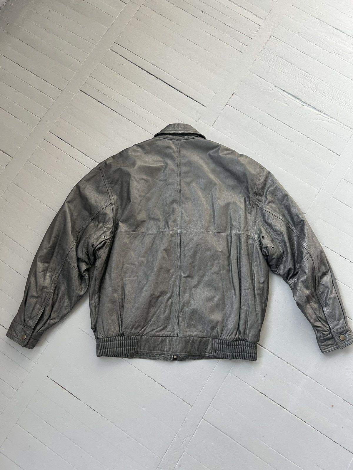 Other Leather bomber jacket vintage Size US M / EU 48-50 / 2 - 6 Thumbnail