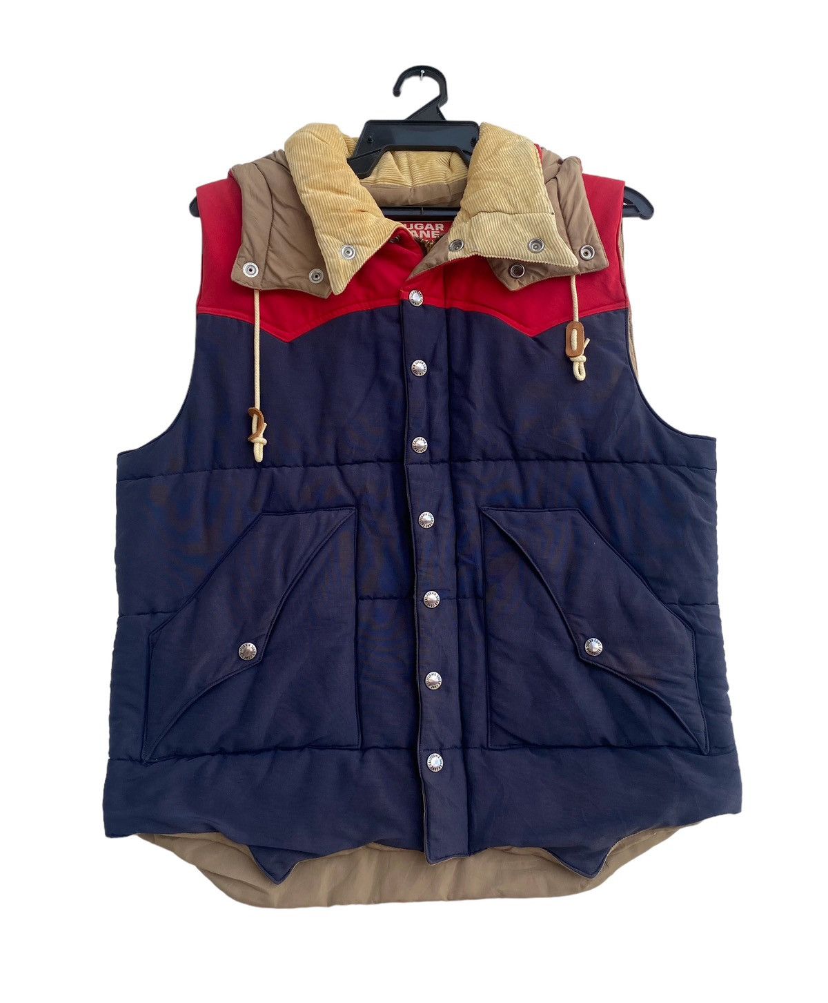 Sugar Cane × Toyo Enterprises × Vintage Vtg 90s rare SUGAR CANES puffer gillet jacket Size US L / EU 52-54 / 3 - 2 Thumbnail