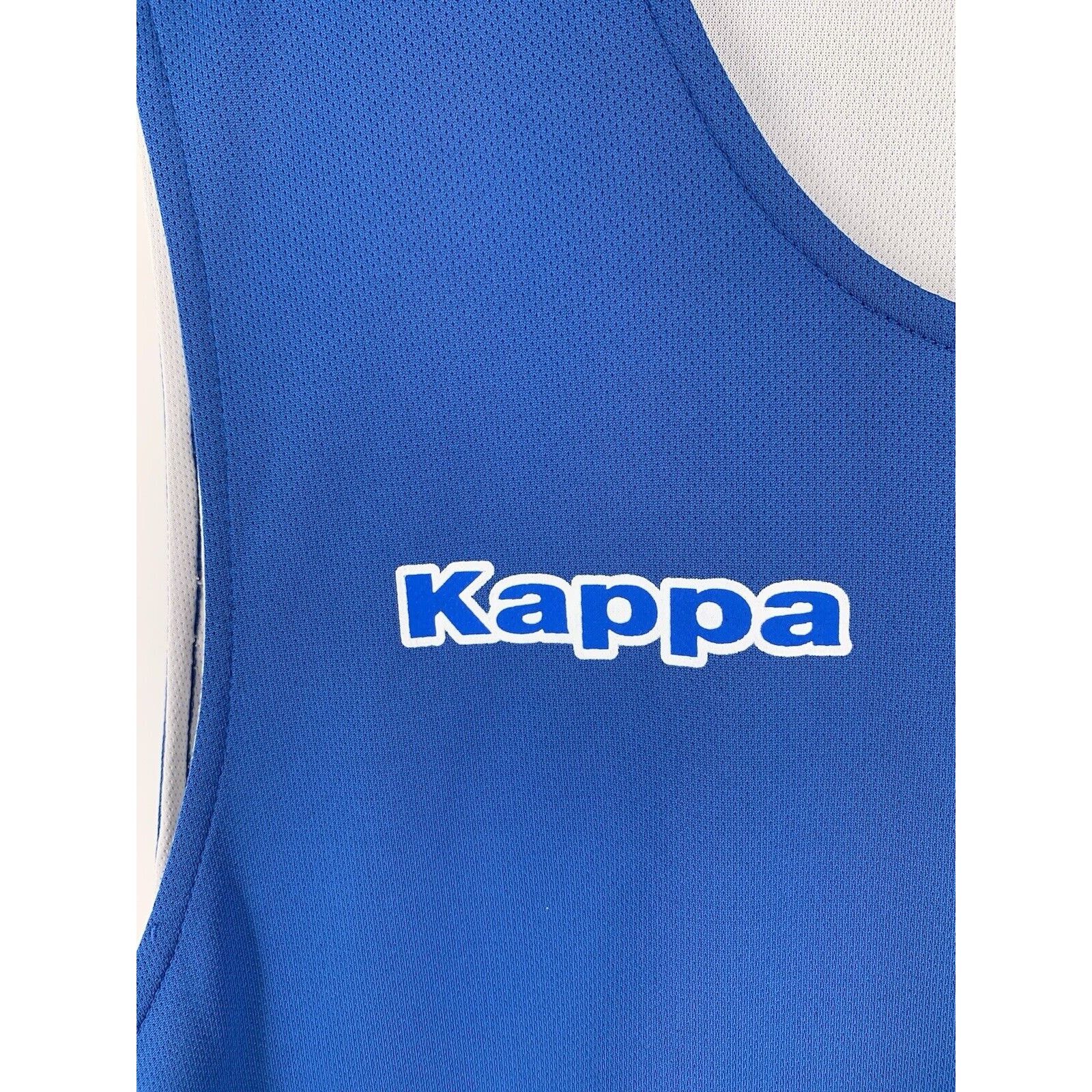 Kappa Kappa Jersey White/Blue Basketball England Reversible 2017 M Size US M / EU 48-50 / 2 - 9 Thumbnail