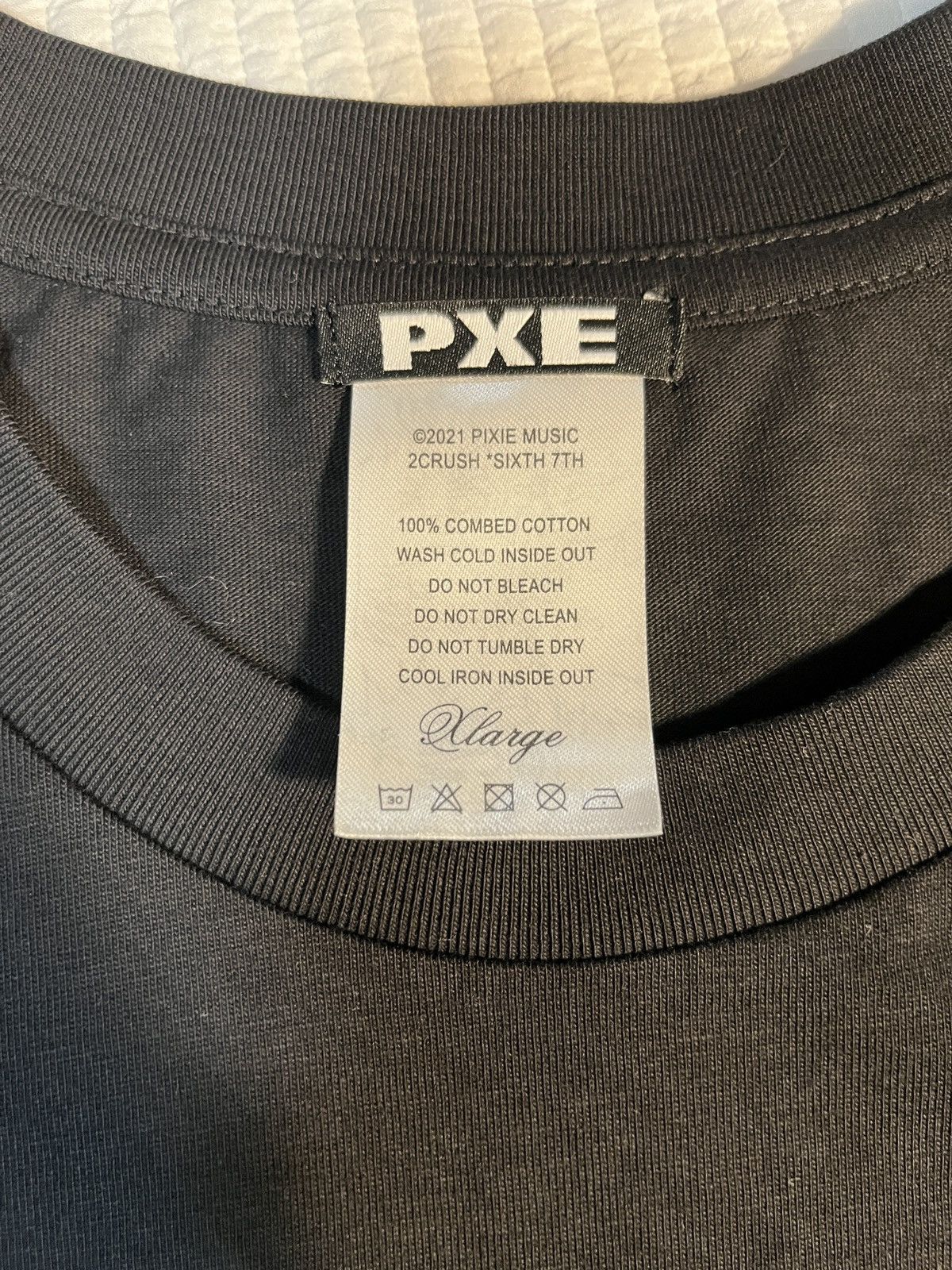 Drain Gang Ecco2k PXE Black Rhinestone Tee Size US XL / EU 56 / 4 - 4 Thumbnail