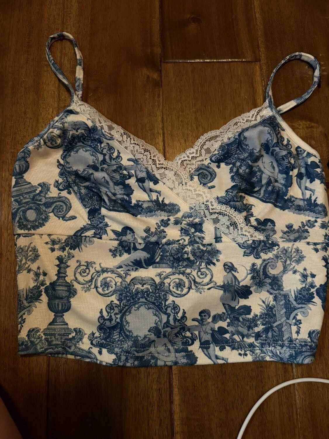 Shein vintage cropped tank Size S / US 4 / IT 40 - 1 Thumbnail