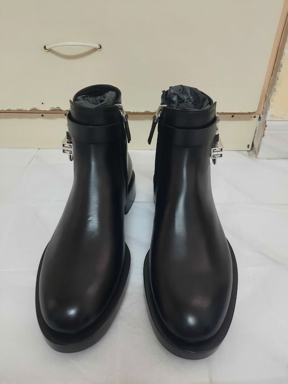Givenchy *New* Lock Ankle Boots Size US 10 / EU 43 - 2 Thumbnail