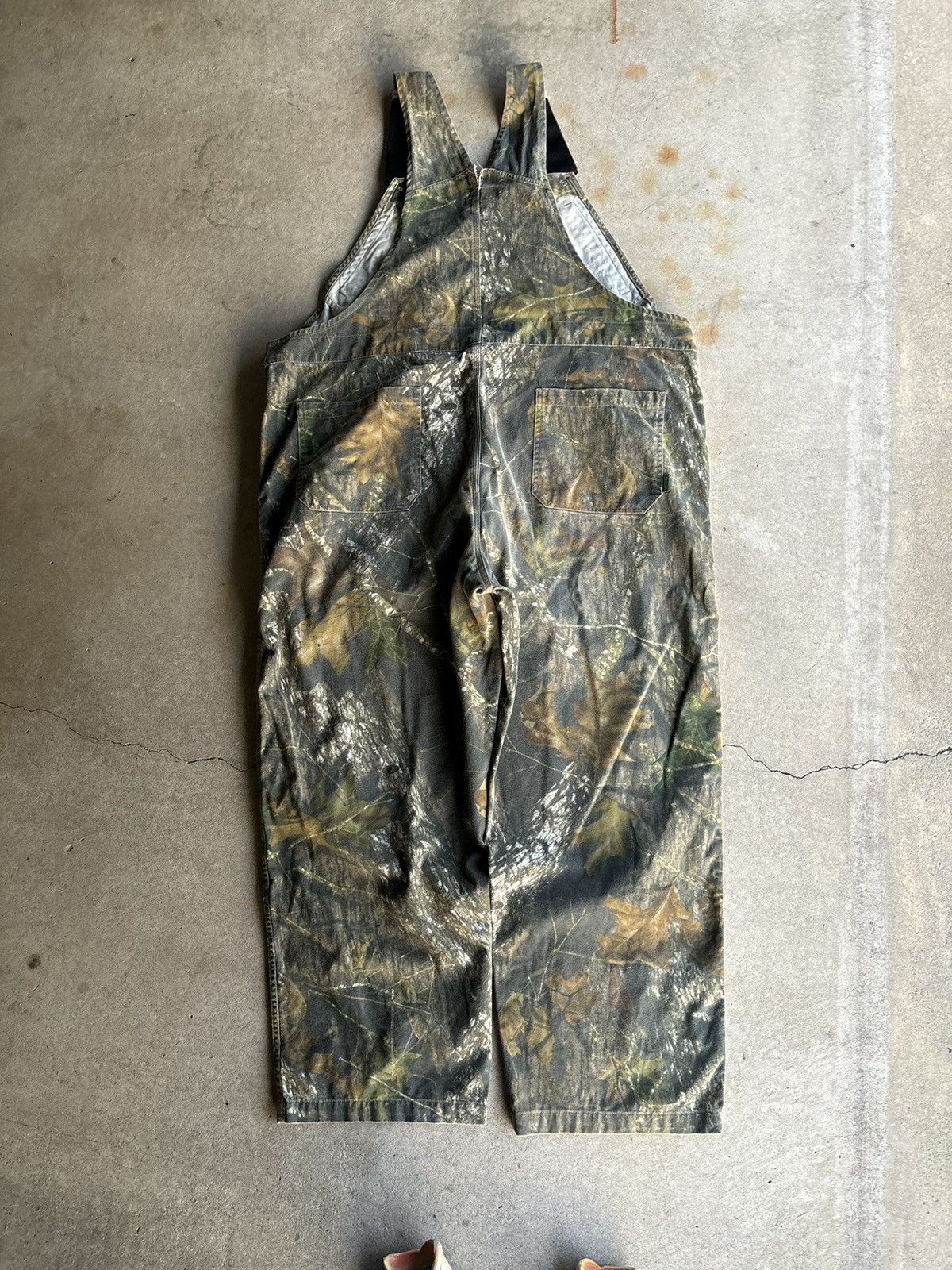 Fieldmaster × Vintage Crazy Faded Fieldstaff Realdtee Wide Leg Baggy Overalls Size US 42 / EU 58 - 1 Thumbnail
