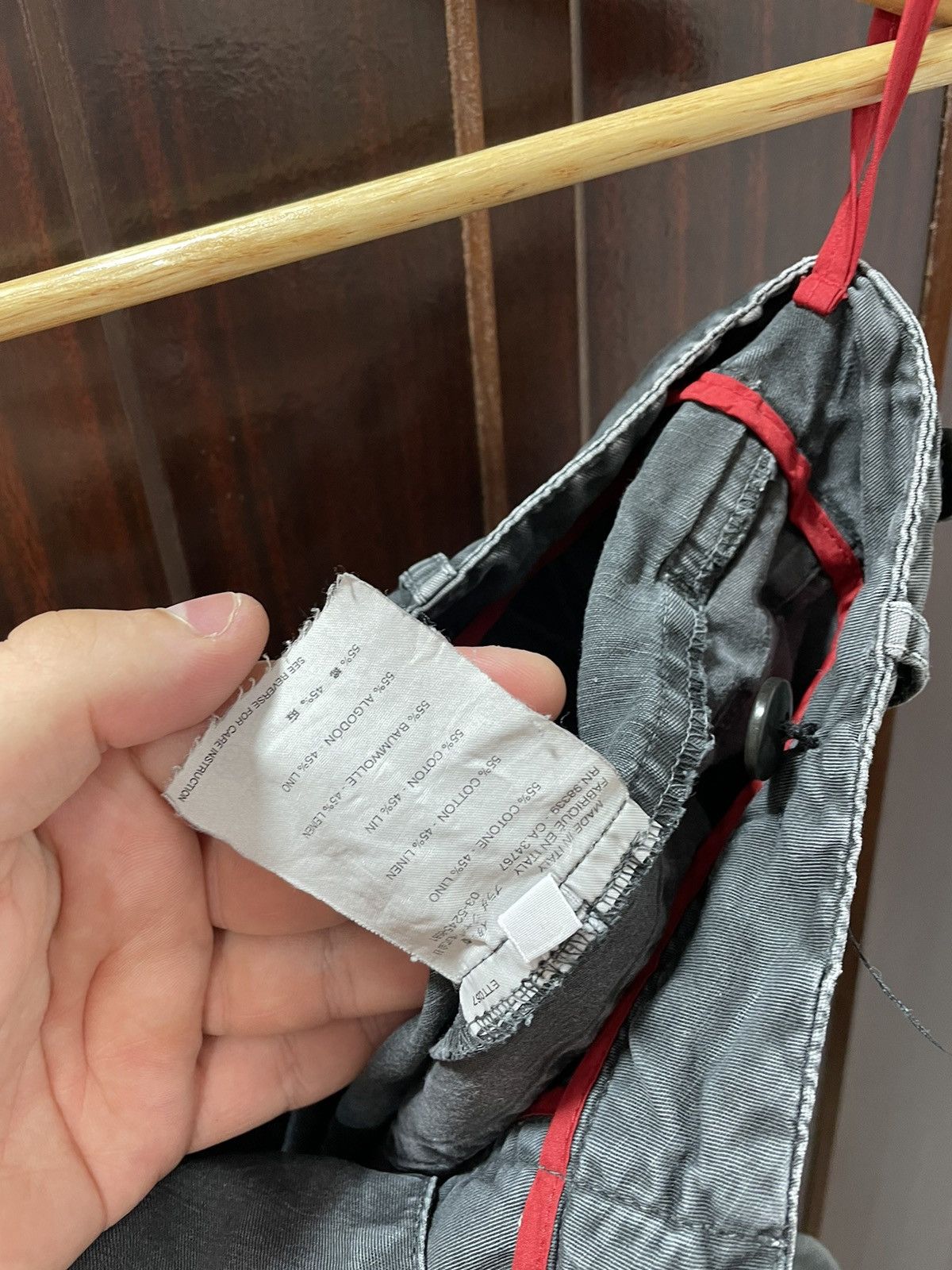 Prada × Vintage Prada Vintage Grey Shorts Size US 32 / EU 48 - 7 Thumbnail
