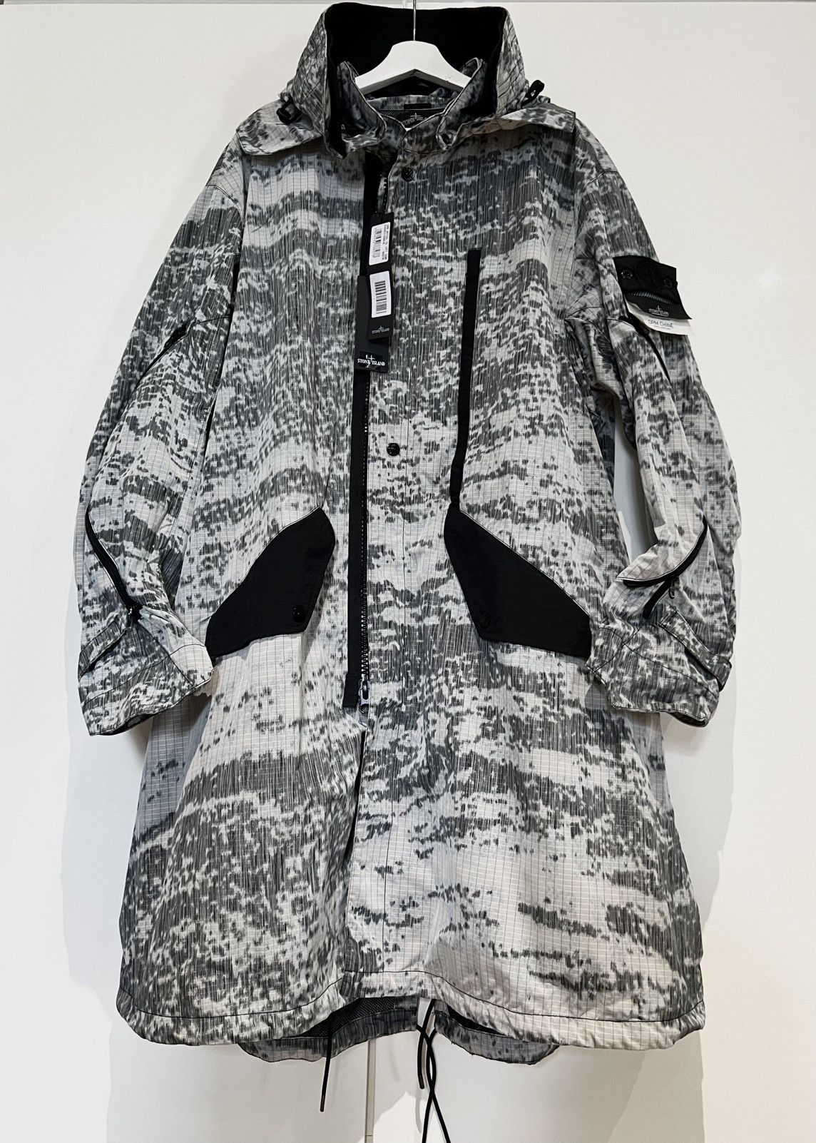 Stone Island Double Mesh Jacket Blue Dutch Rope XL | Grailed