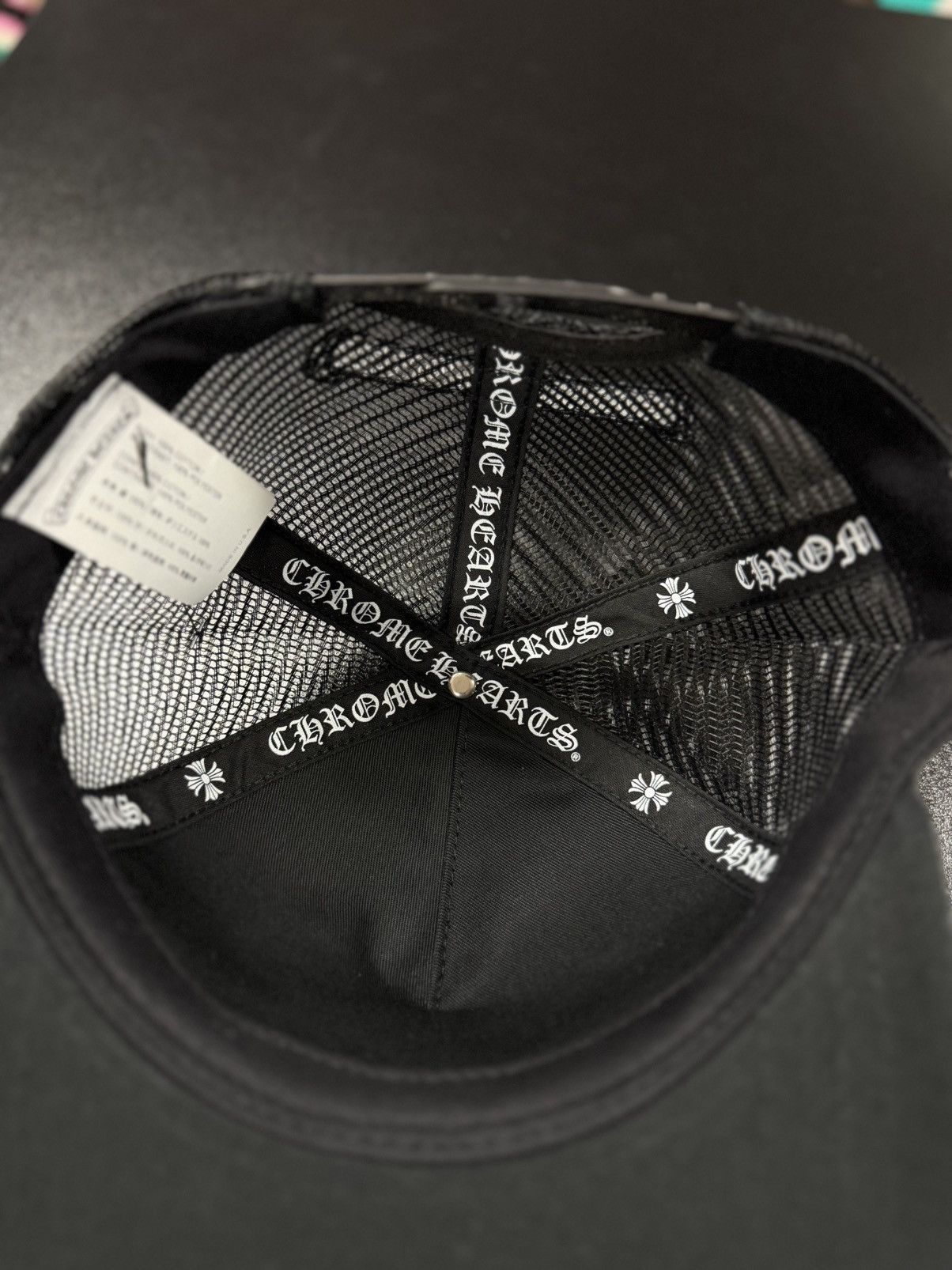 Chrome Hearts Chrome Hearts Script Hat SnapBack Black Size ONE SIZE - 11 Thumbnail