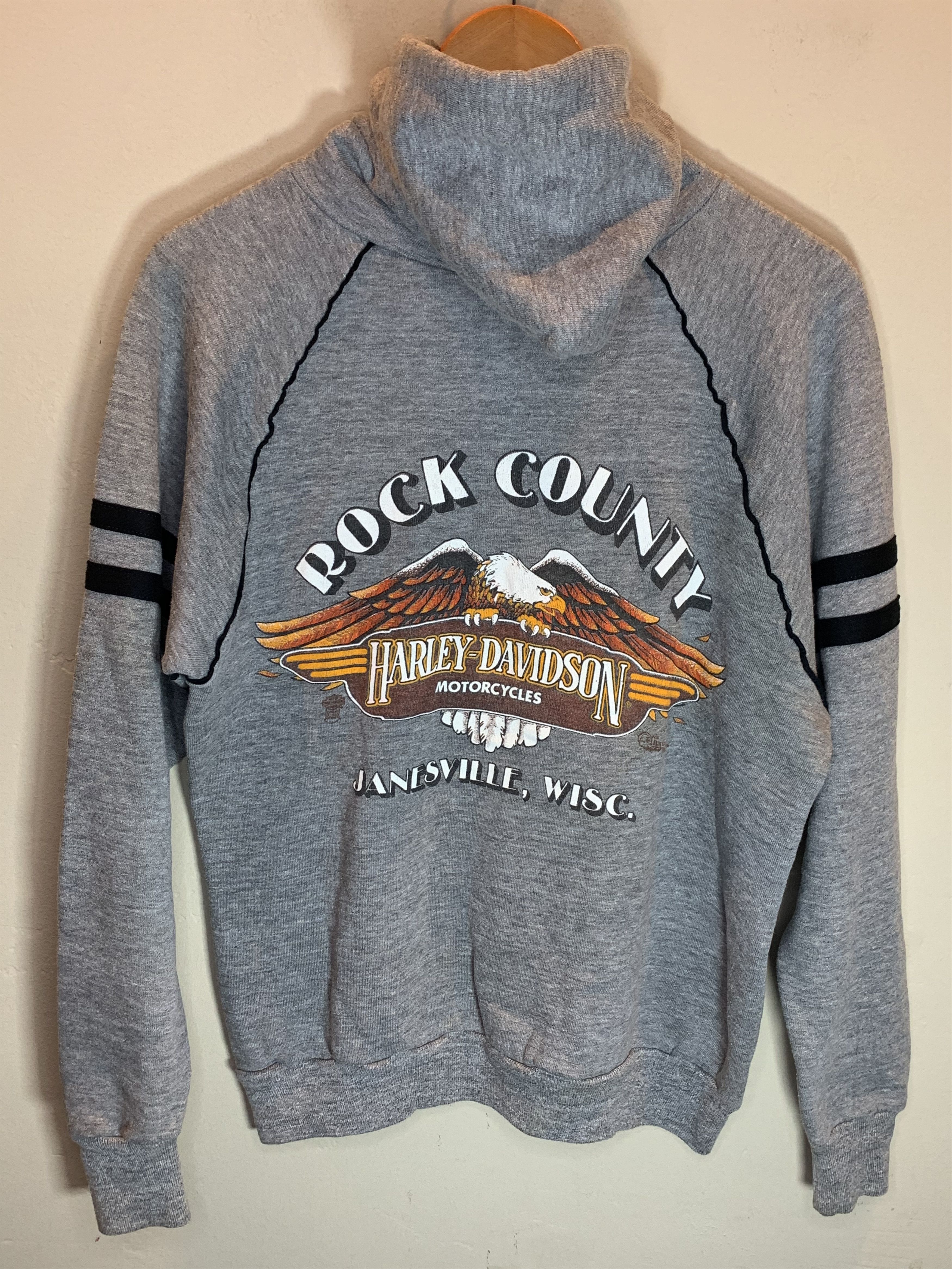 Harley Davidson *RARE* Vintage 70’s Harley Davidson Legend Takes Wing Hoodie Size US L / EU 52-54 / 3 - 2 Thumbnail