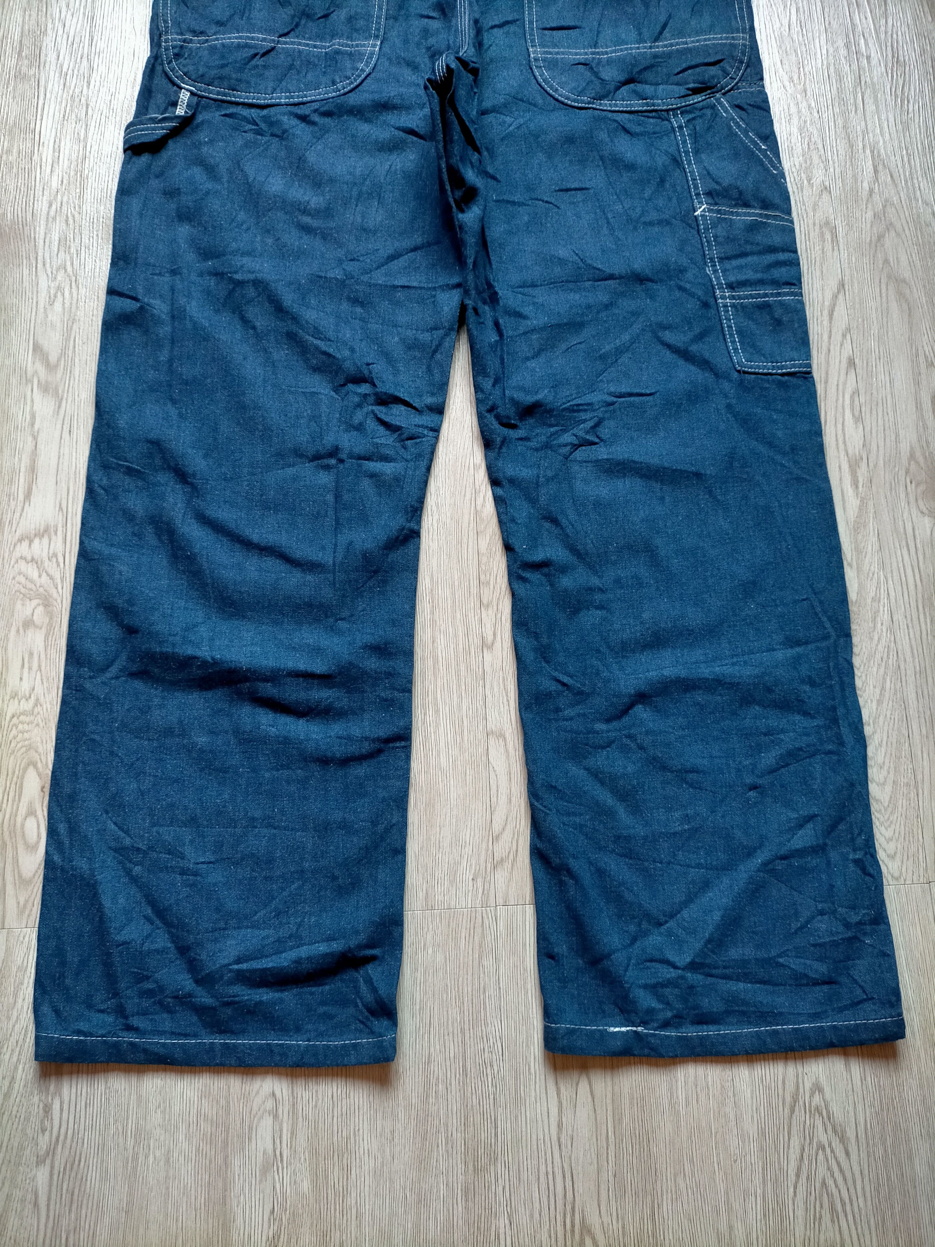 Vintage Vintage 80s Overalls Bison Carpenter Worker Jeans Size US 34 / EU 50 - 7 Thumbnail