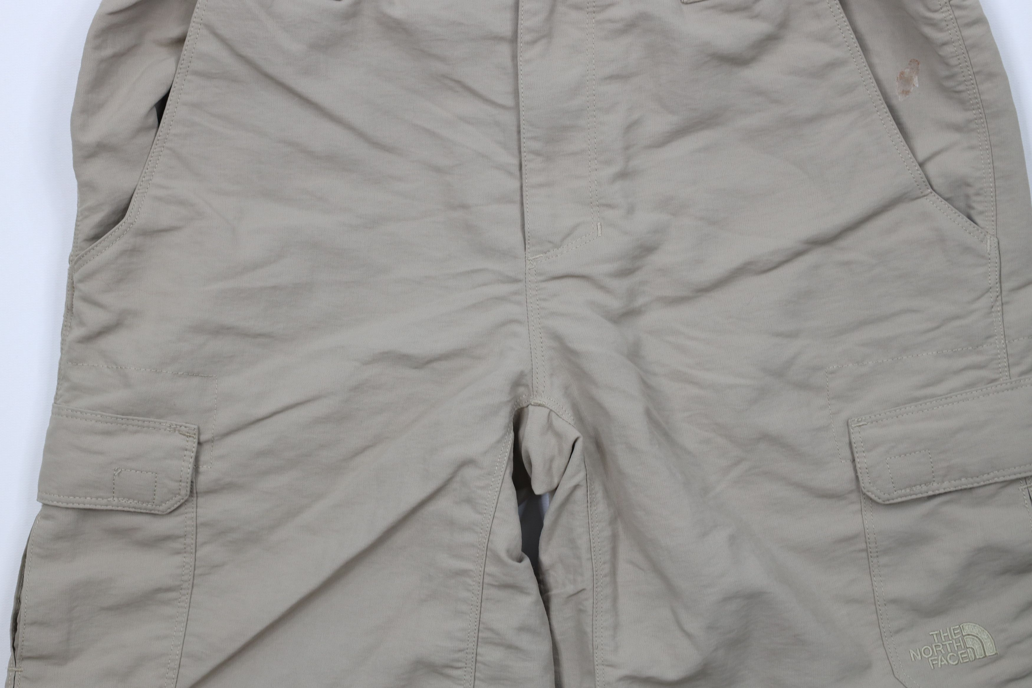 The North Face × Vintage Vintage Y2K The North Face Spell Out Hiking Cargo Shorts Size US 30 / EU 46 - 3 Thumbnail