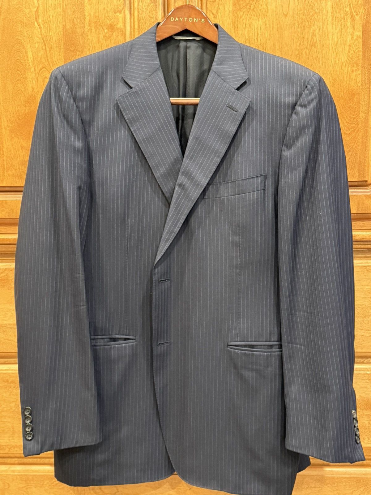 Canali Canali Exclusive Wool and Silk Suit Size 48L - 1 Thumbnail