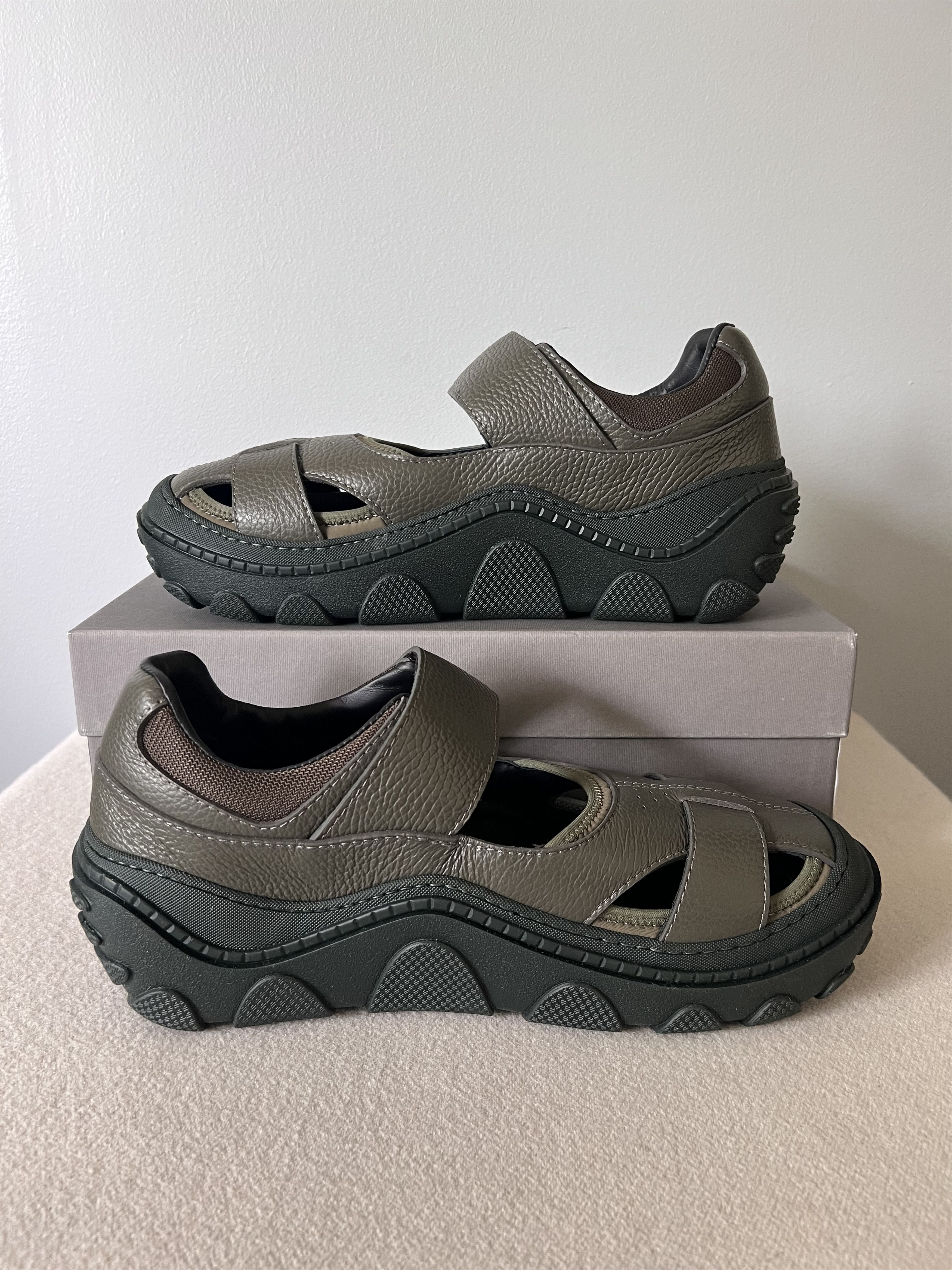 Kiko Kostadinov Kiko Kostadinov Tonkin Sandal Hybrid in Bosco Green Size US 11 / EU 44 - 3 Thumbnail