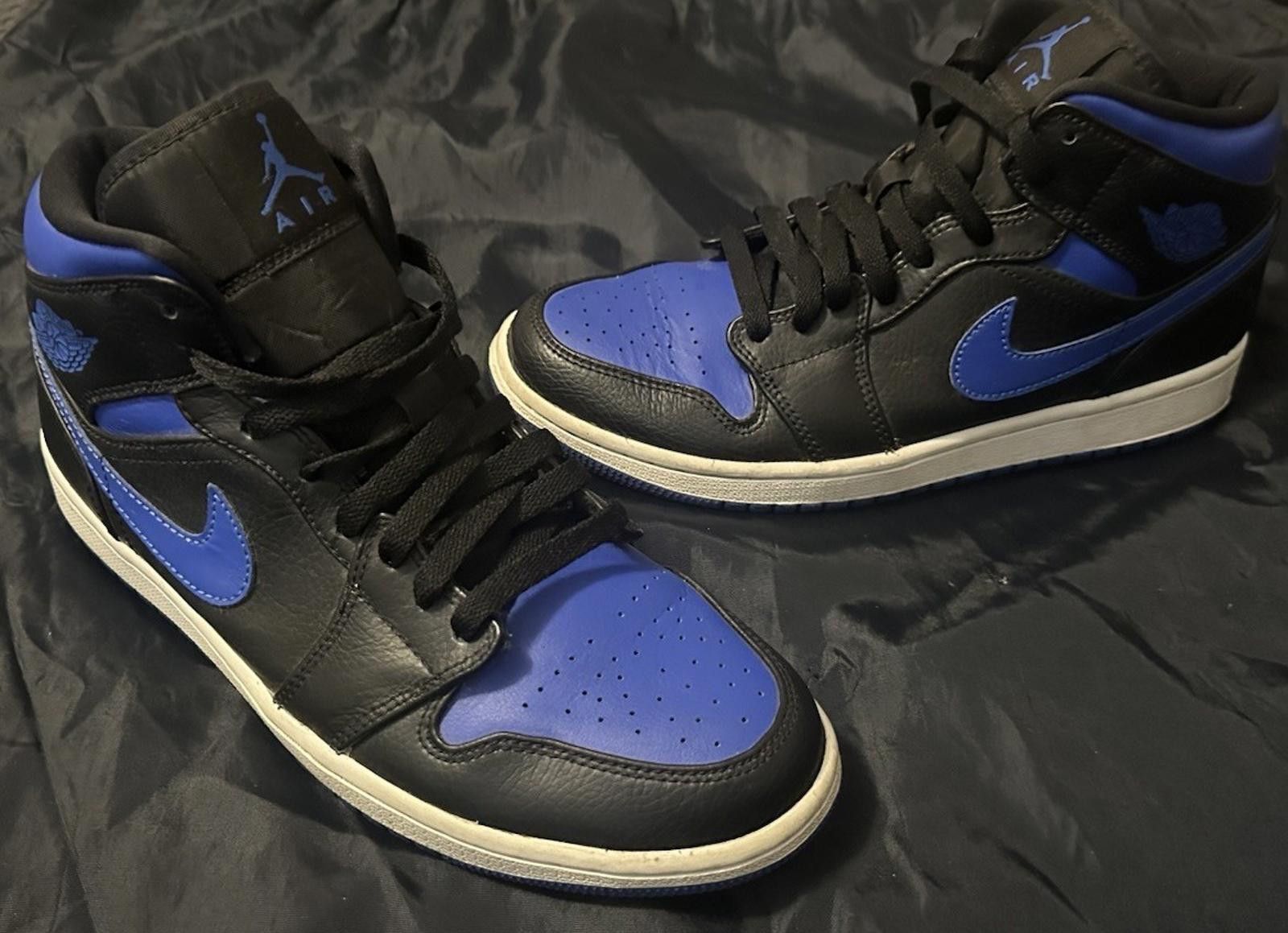 Nike Air Jordan 1 Royal Blue/Black Retro High OG Size 8.5